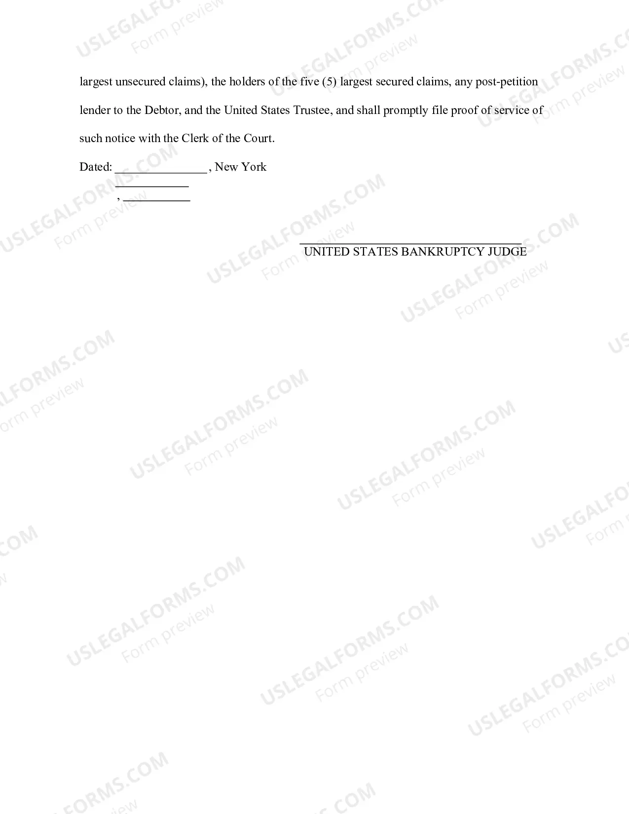 Preview Initial Case Conference Order (1007-2)