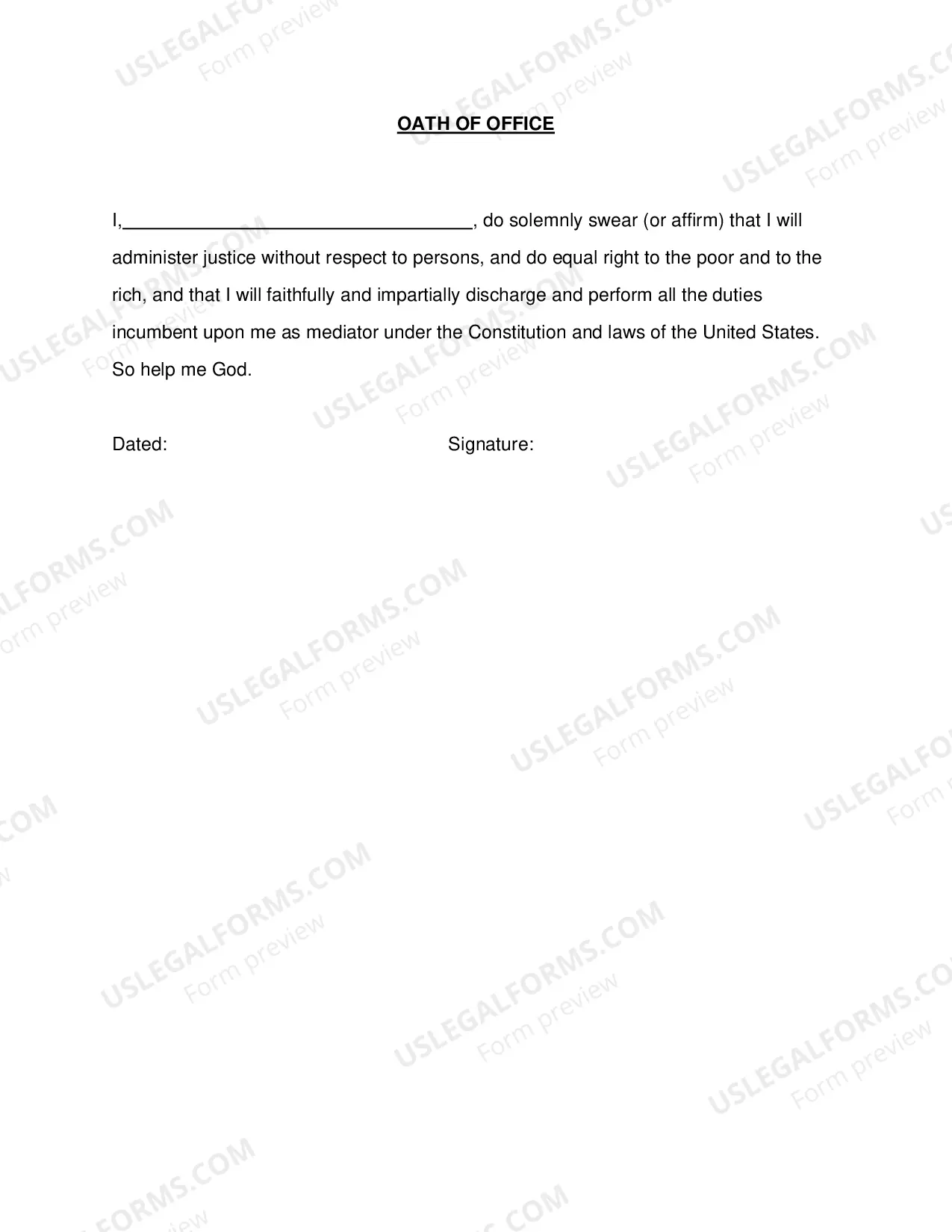 Preview Mediators' Application Form(PDF)