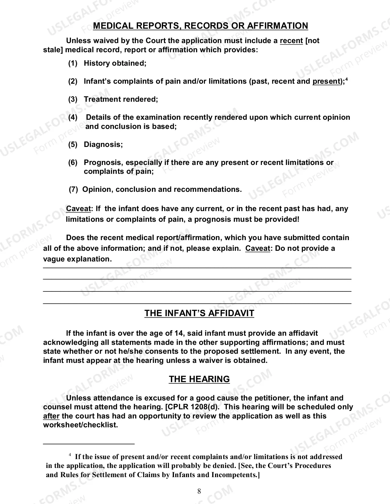 Preview Worksheet- Checklist For Compromise Applications