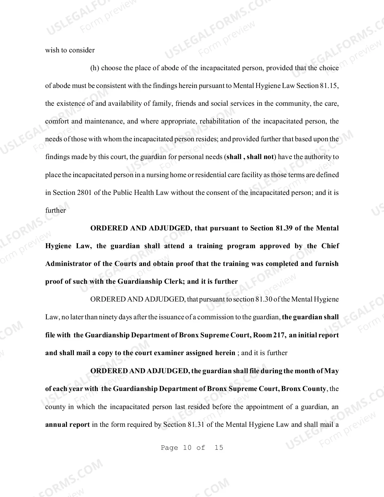 Preview Article 81 Judgment - Sample