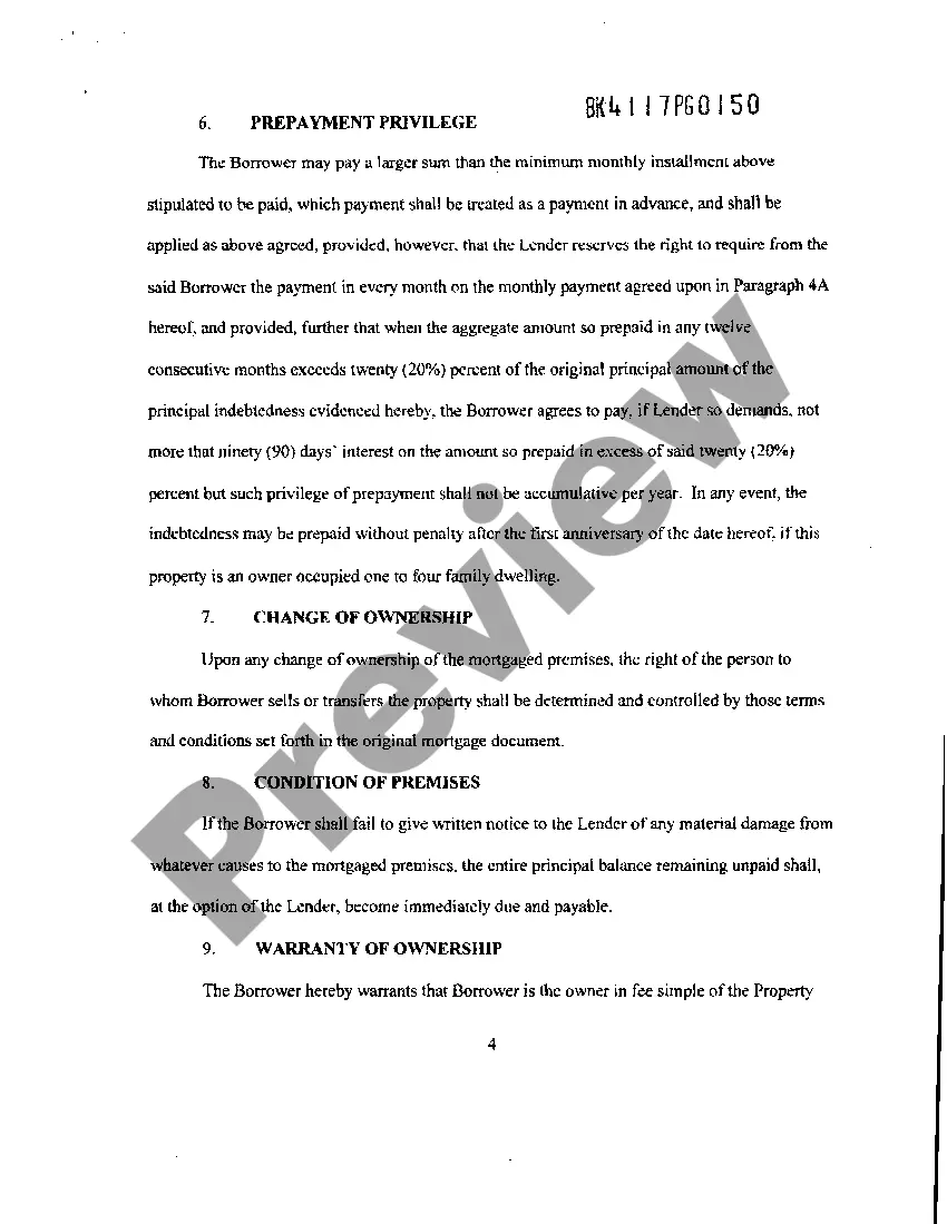 Preview A01 Modification Agreement