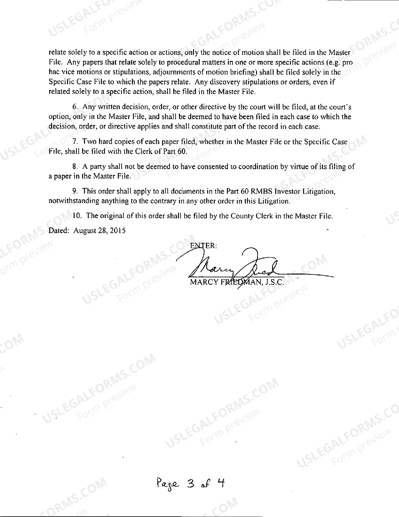 Preview Investor Litigation