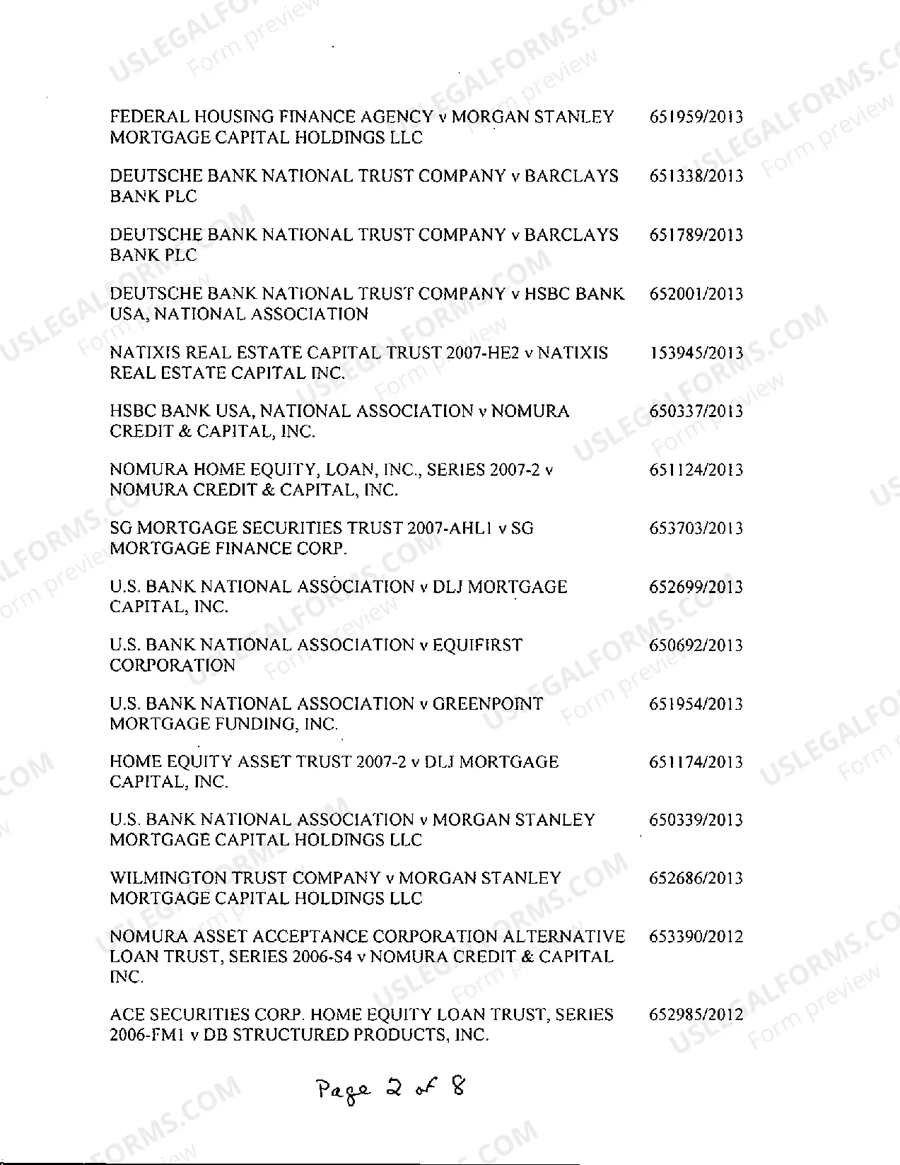 Preview Put-Back Litigation