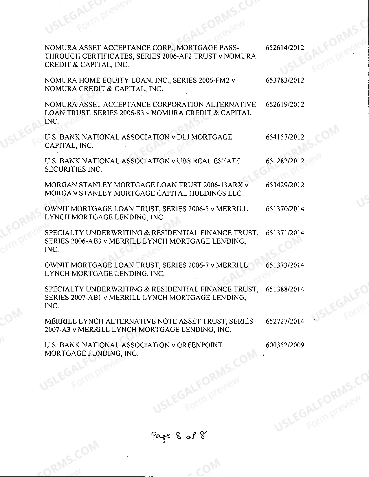 Preview Put-Back Litigation