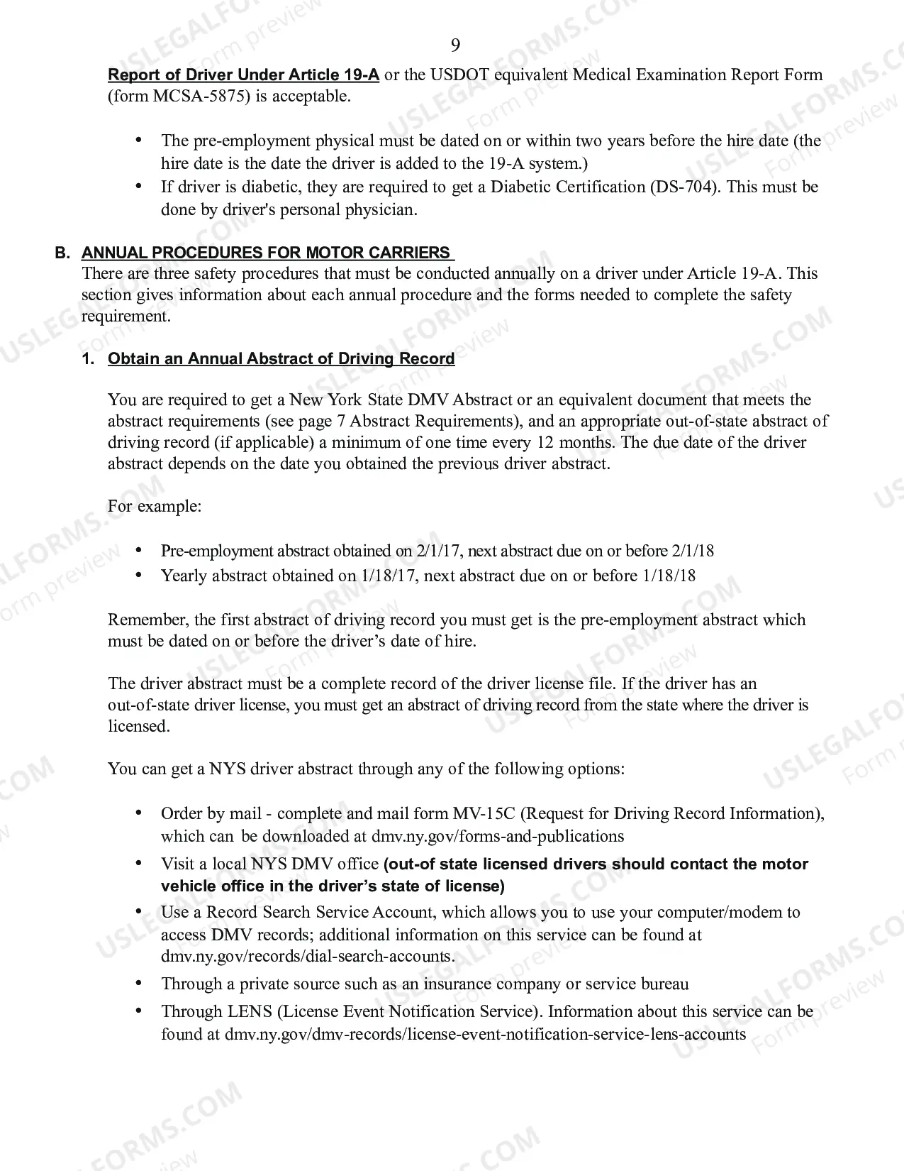 Preview Article 19-A Guide for Motor Carriers