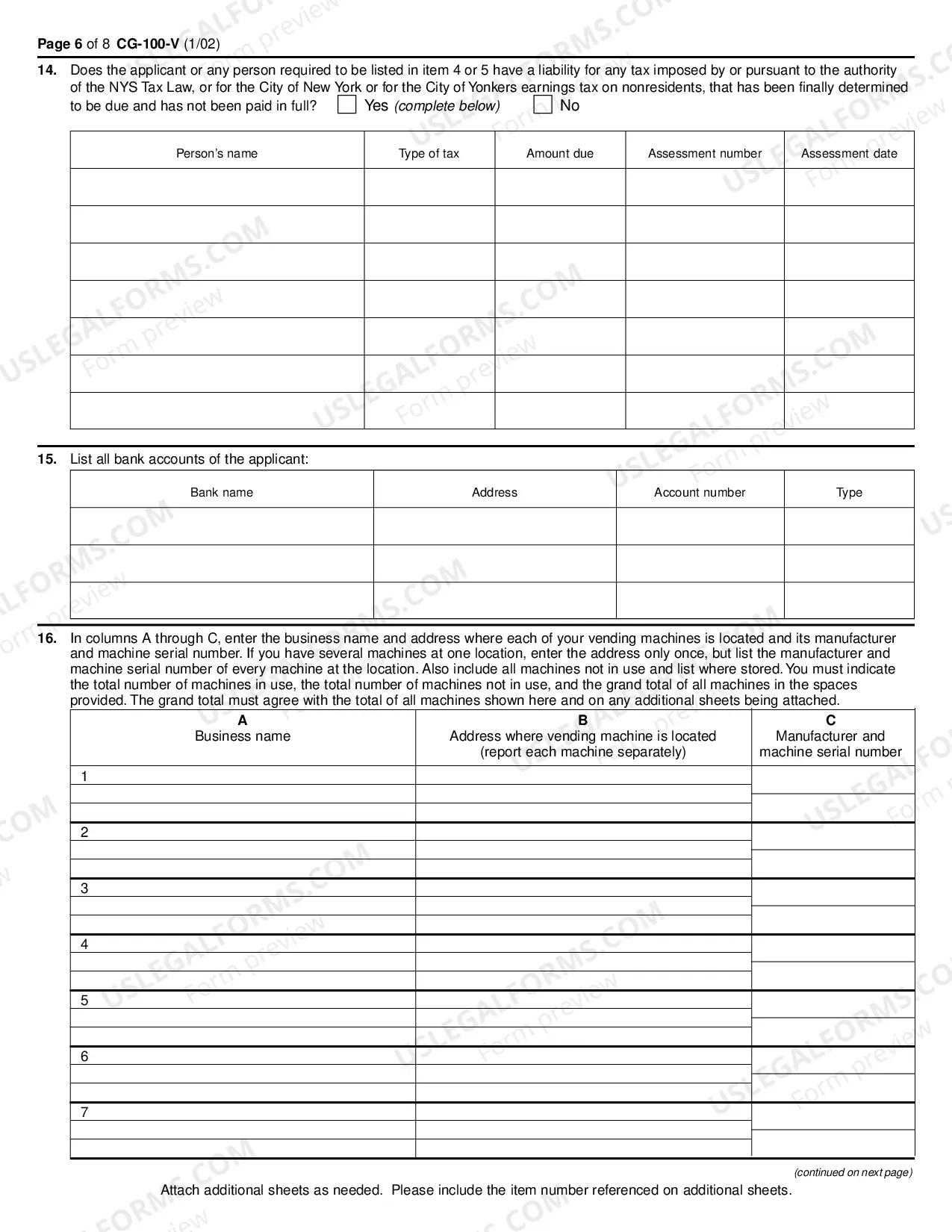 Preview Application for License as a Wholesale Cigarette Dealer Who Only Operates Vending Machines