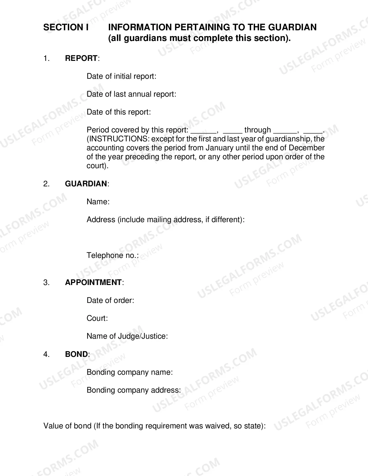 Preview Annual Accounting Report