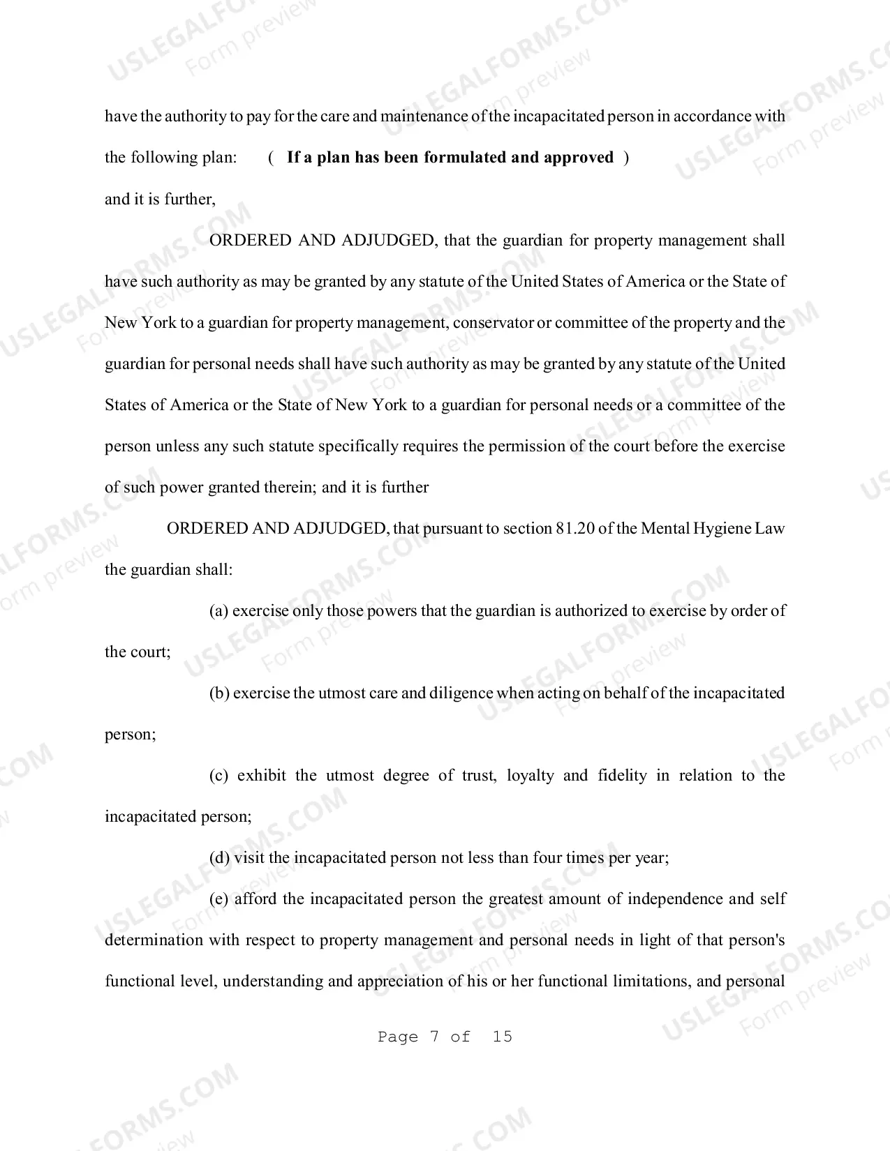 Preview Article 81 Judgment - Sample