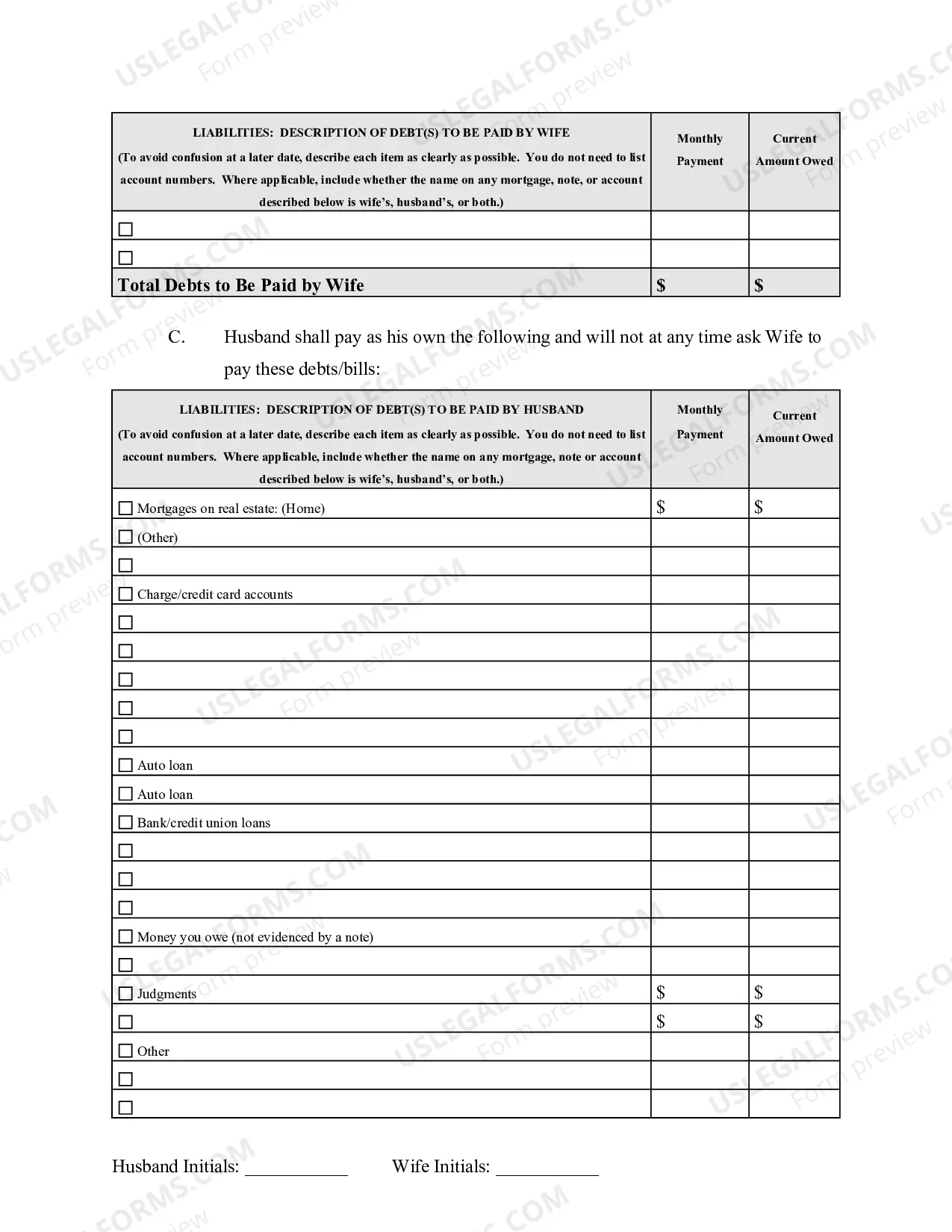 Preview Marital Domestic Separation and Property Settlement Agreement Adult Children Parties May have Joint Property or Debts effective Immediately
