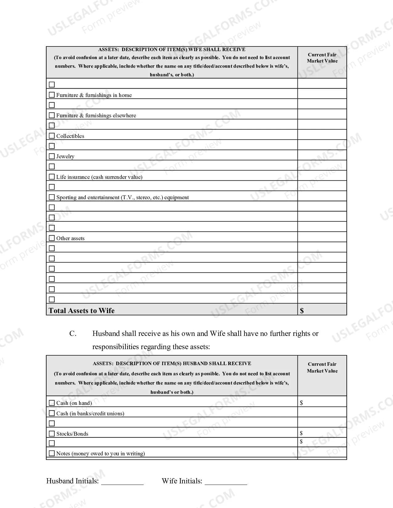 Preview Marital Domestic Separation and Property Settlement Agreement Adult Children Parties May have Joint Property or Debts effective Immediately