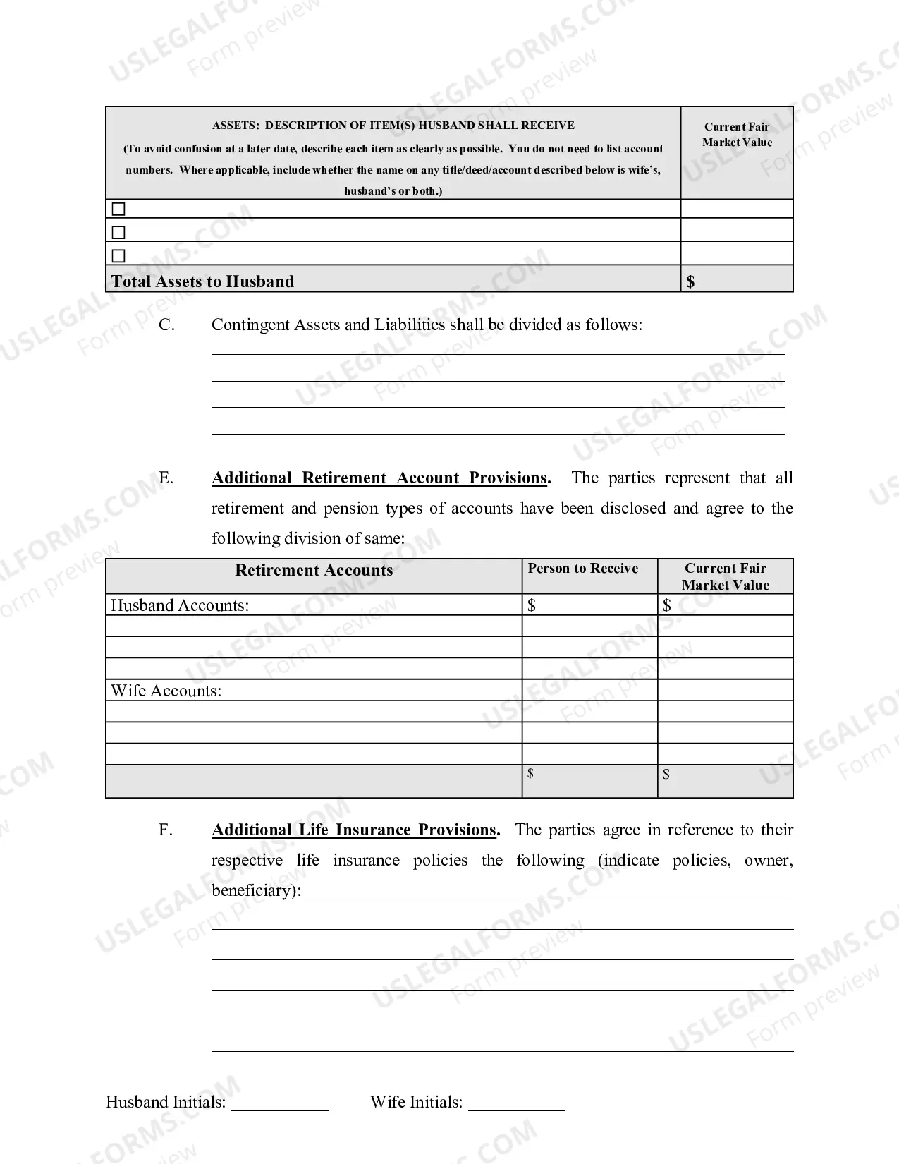 Preview Marital Domestic Separation and Property Settlement Agreement Adult Children Parties May have Joint Property or Debts effective Immediately