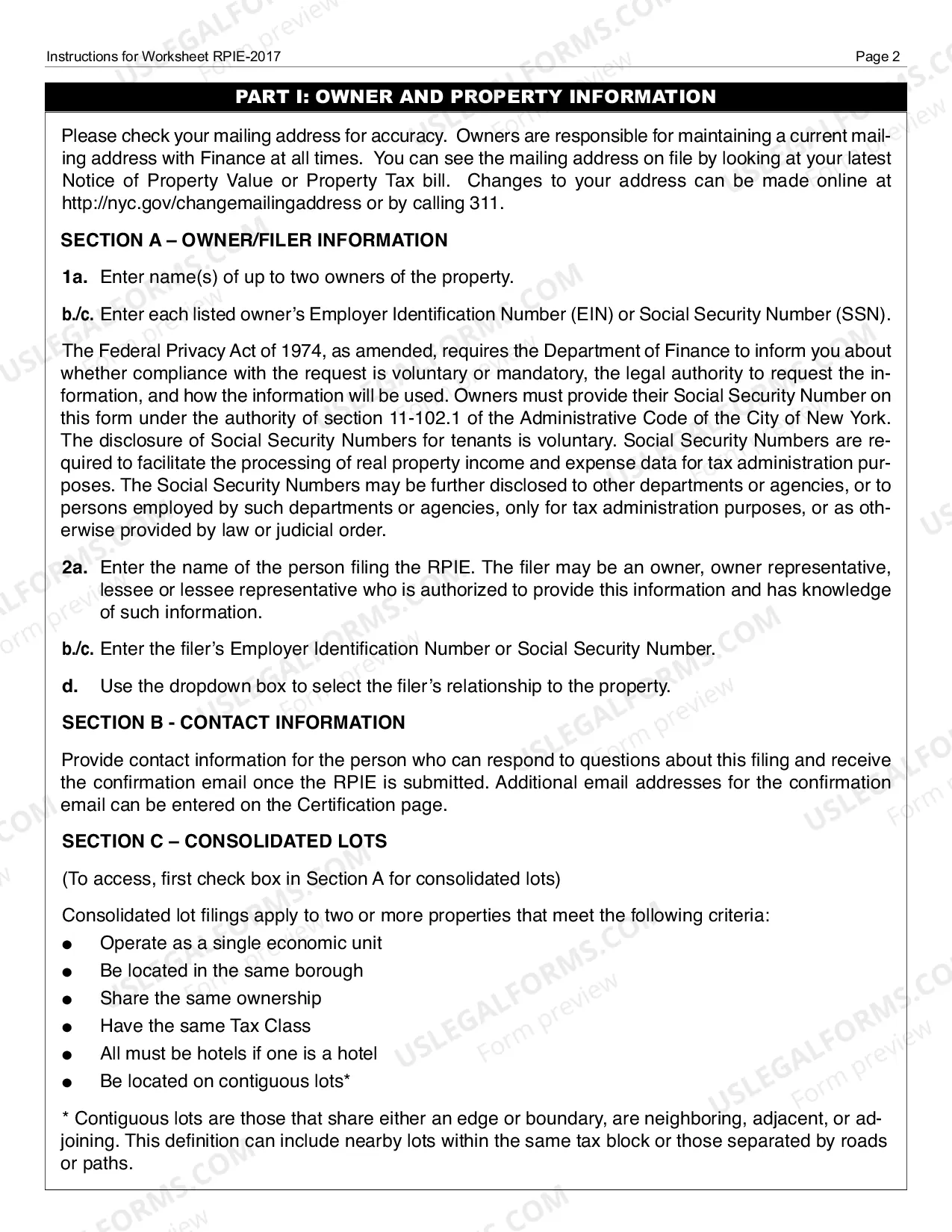 Preview RPIE-2017 Worksheet and Instructions