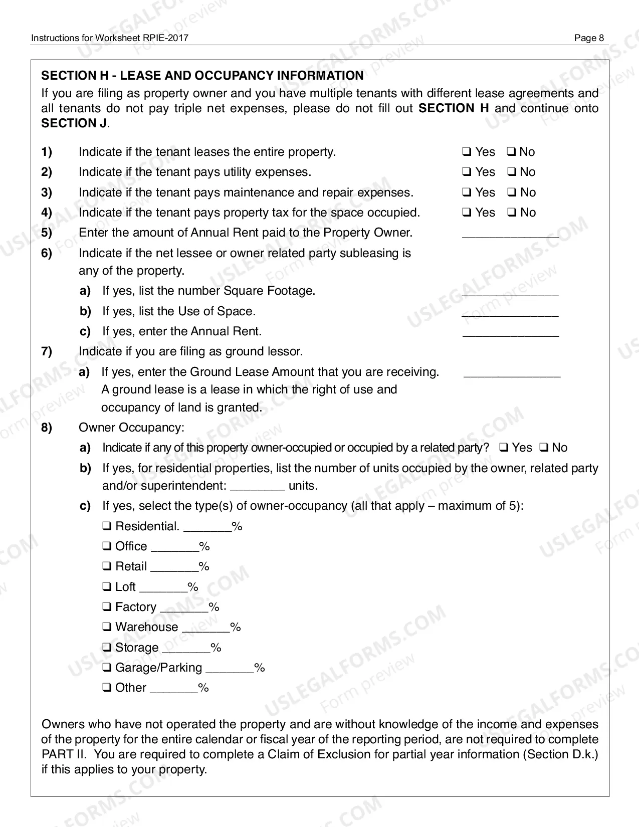 Preview RPIE-2017 Worksheet and Instructions