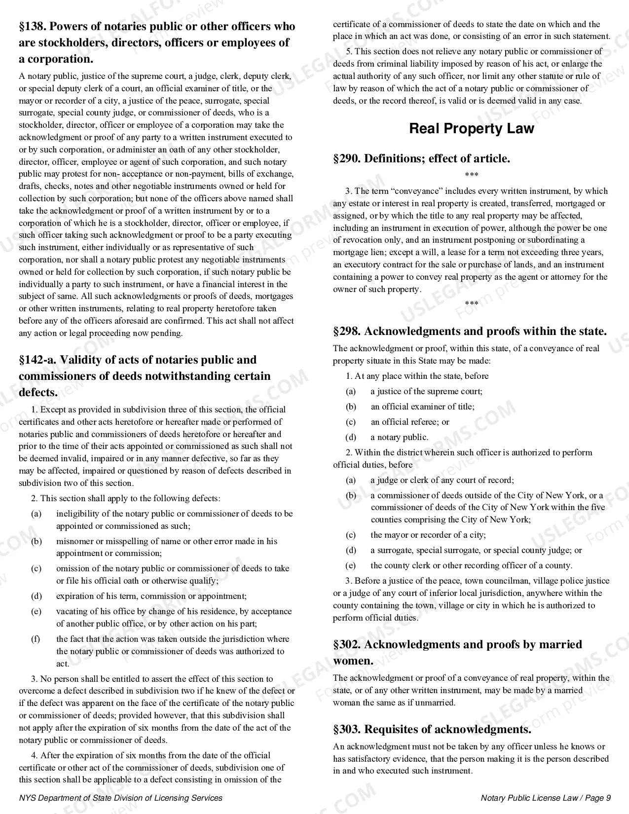 Preview Notary Public License Law