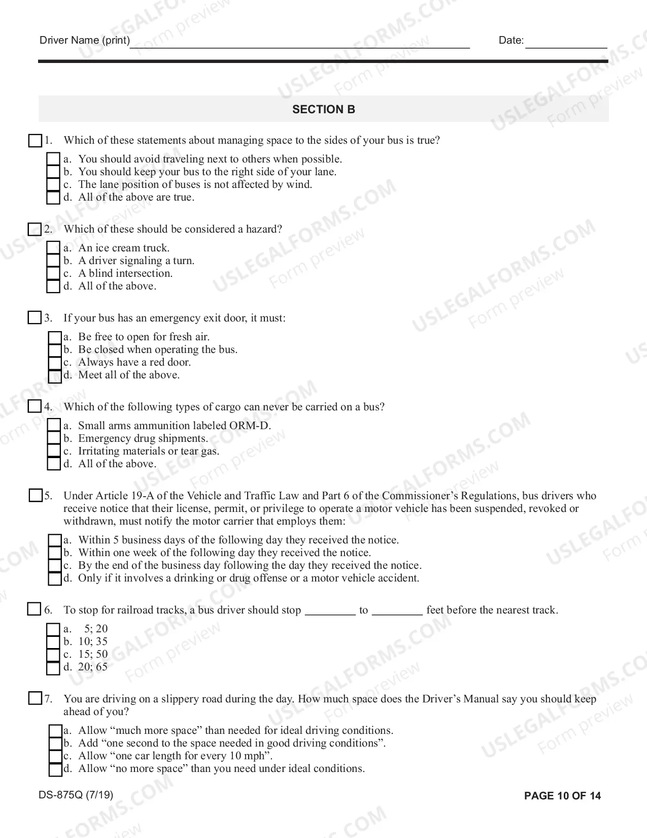 Preview Article 19-A Biennial Oral/Written Examination