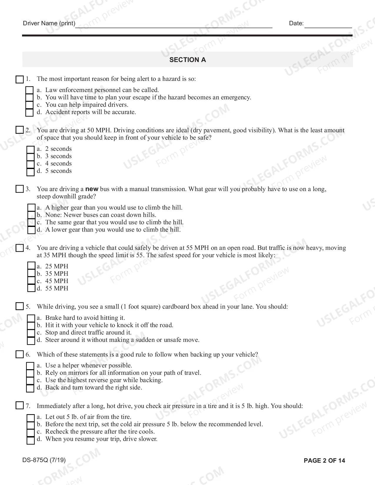 Preview Article 19-A Biennial Oral/Written Examination