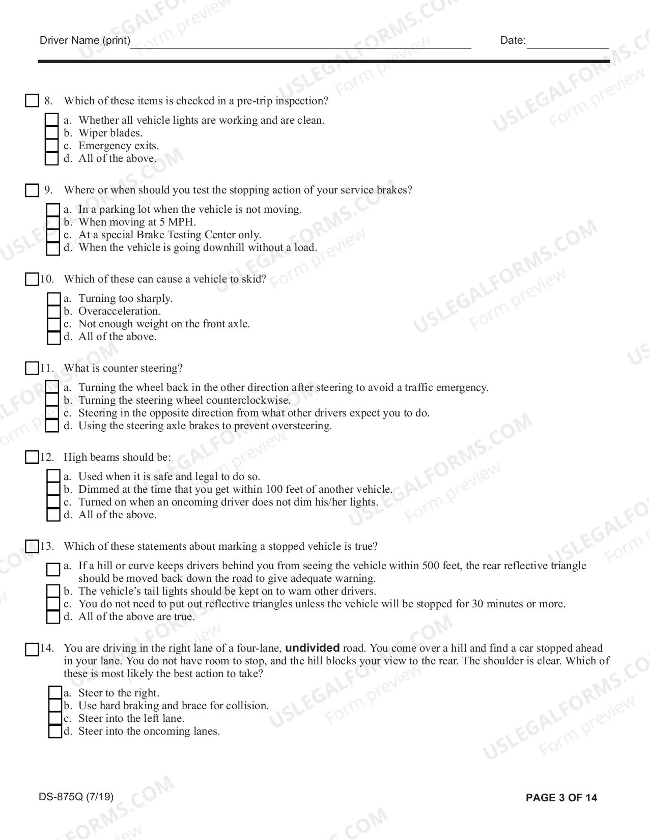 Preview Article 19-A Biennial Oral/Written Examination