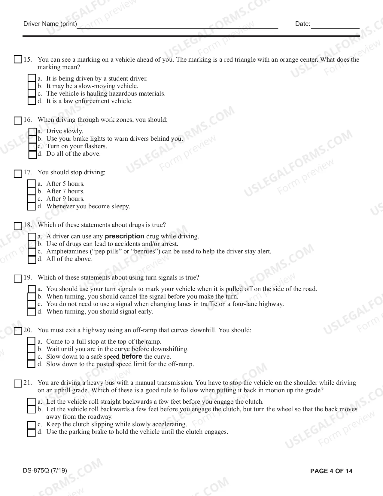 Preview Article 19-A Biennial Oral/Written Examination