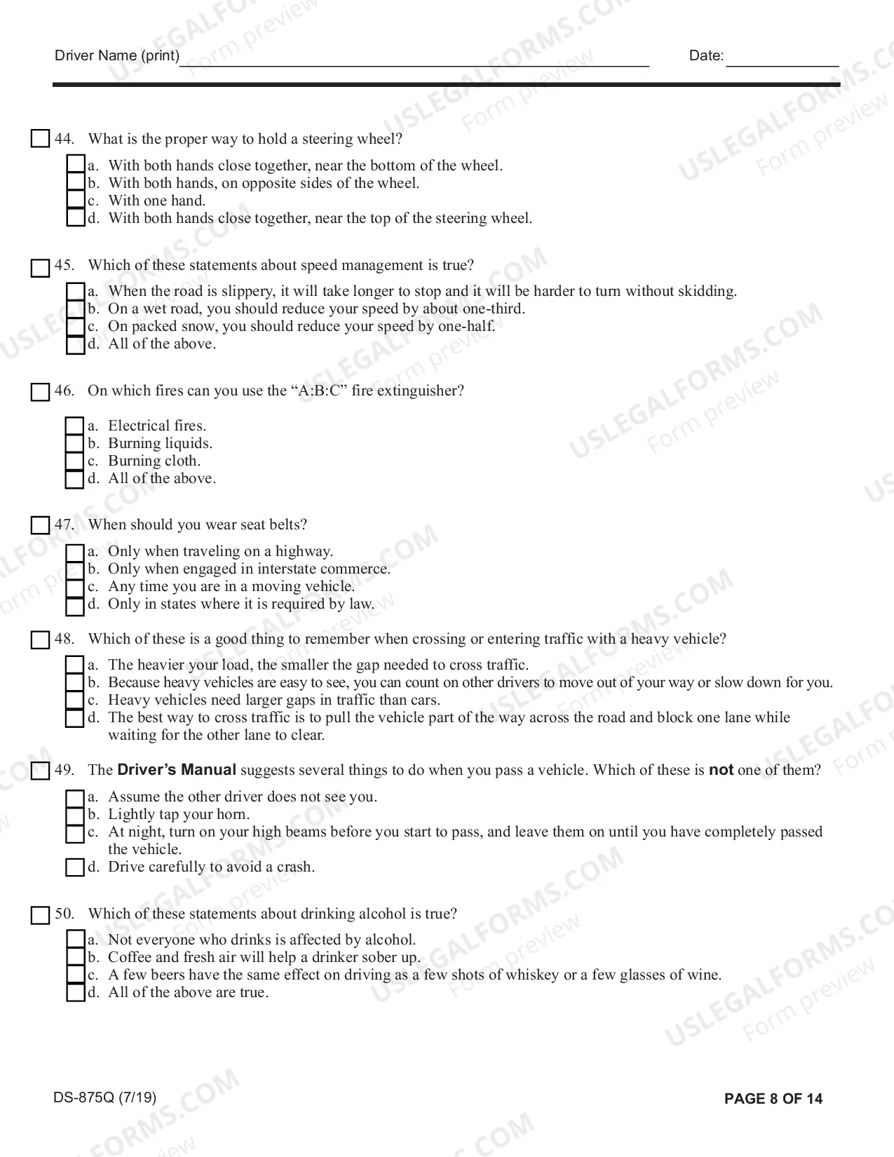 Preview Article 19-A Biennial Oral/Written Examination