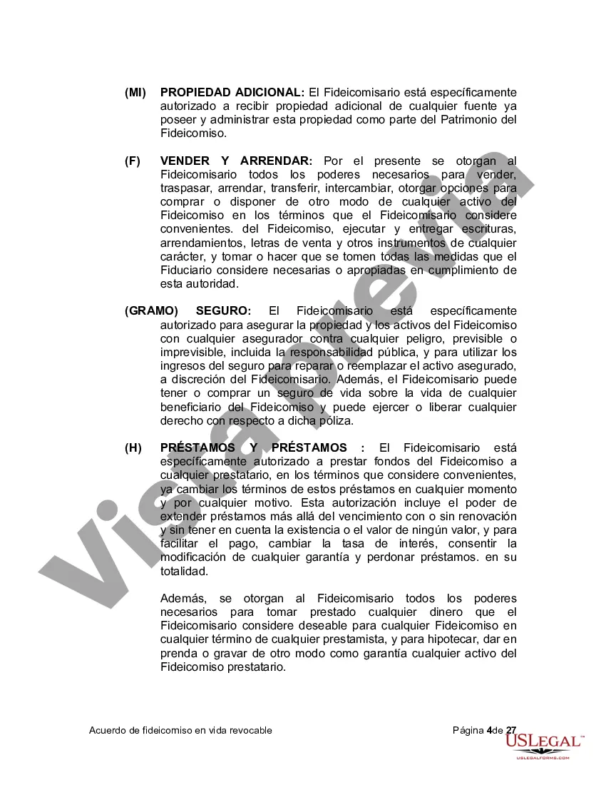 Preview Fideicomiso en vida para esposo y esposa con hijos menores o adultos