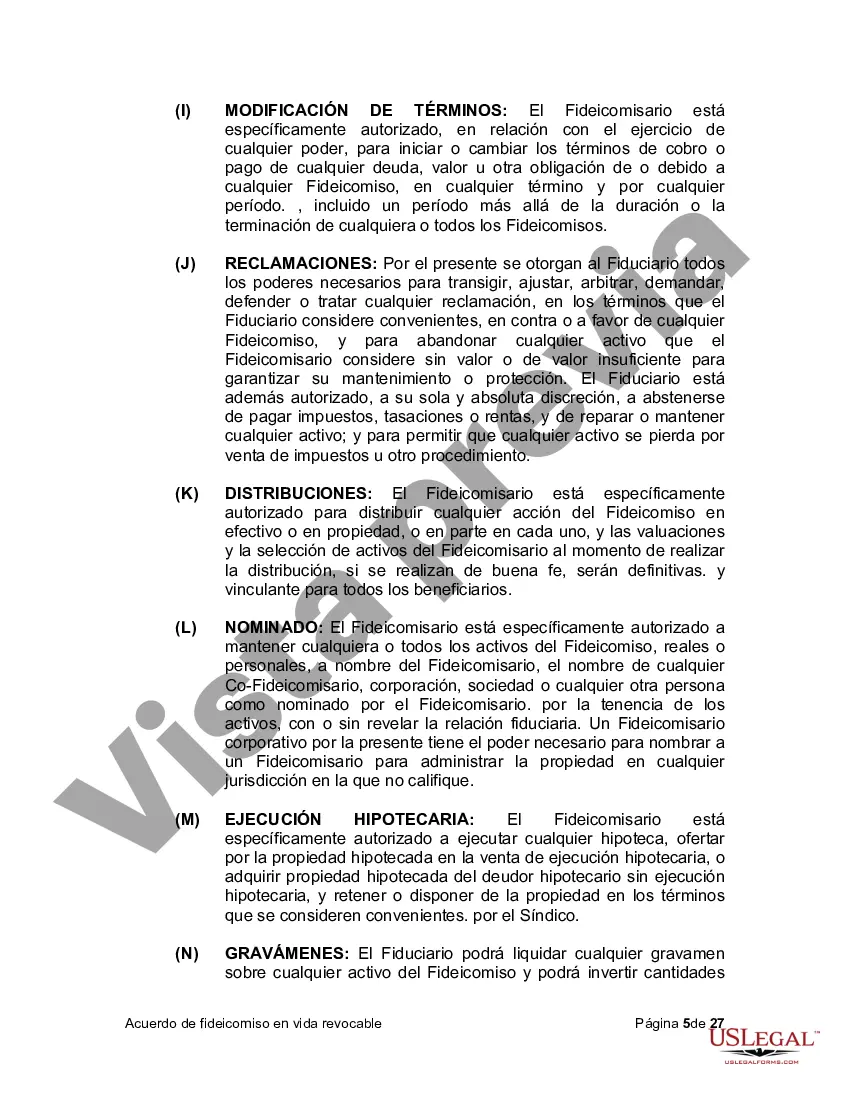 Preview Fideicomiso en vida para esposo y esposa con hijos menores o adultos