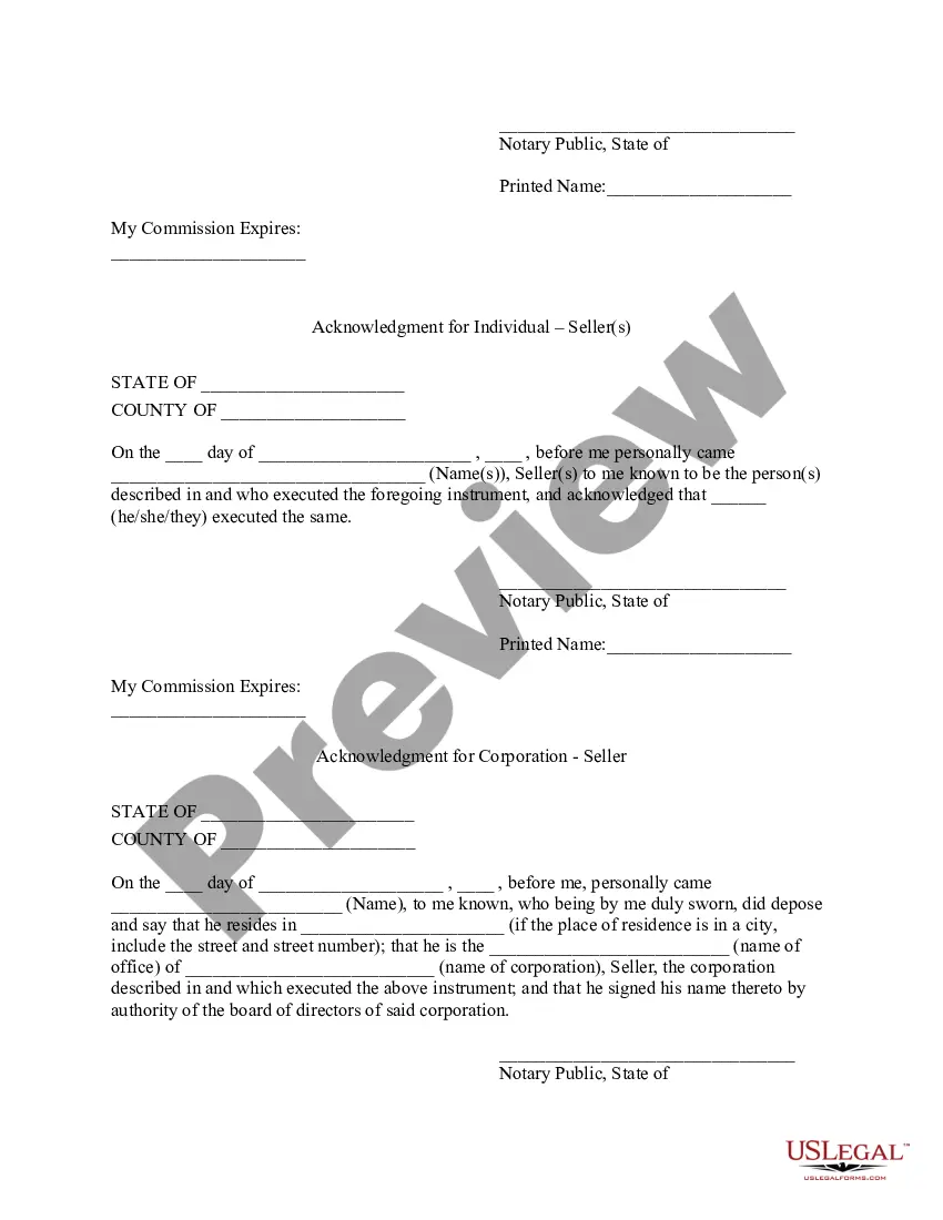 Preview New York Timber Sale Contract