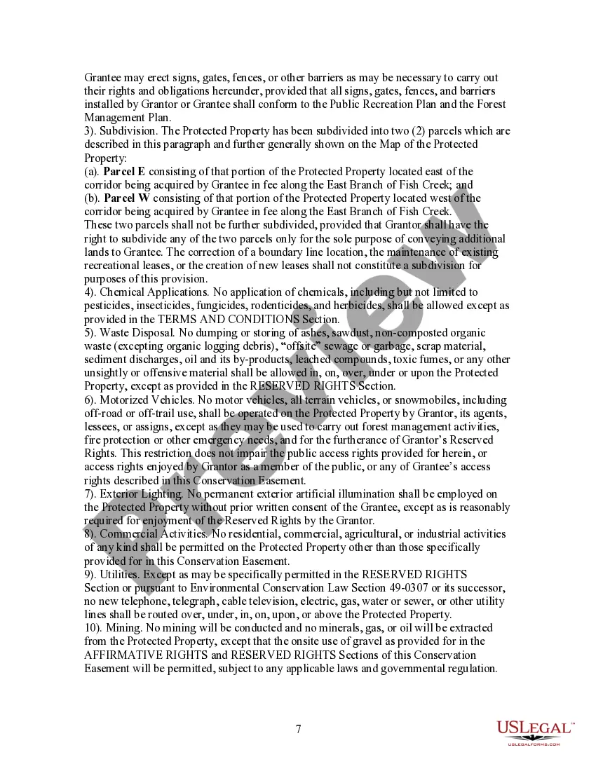 Get Deed of Conservation Easement for Open Space and Development Preview Deed of Conservation Easement for Open Space and Development