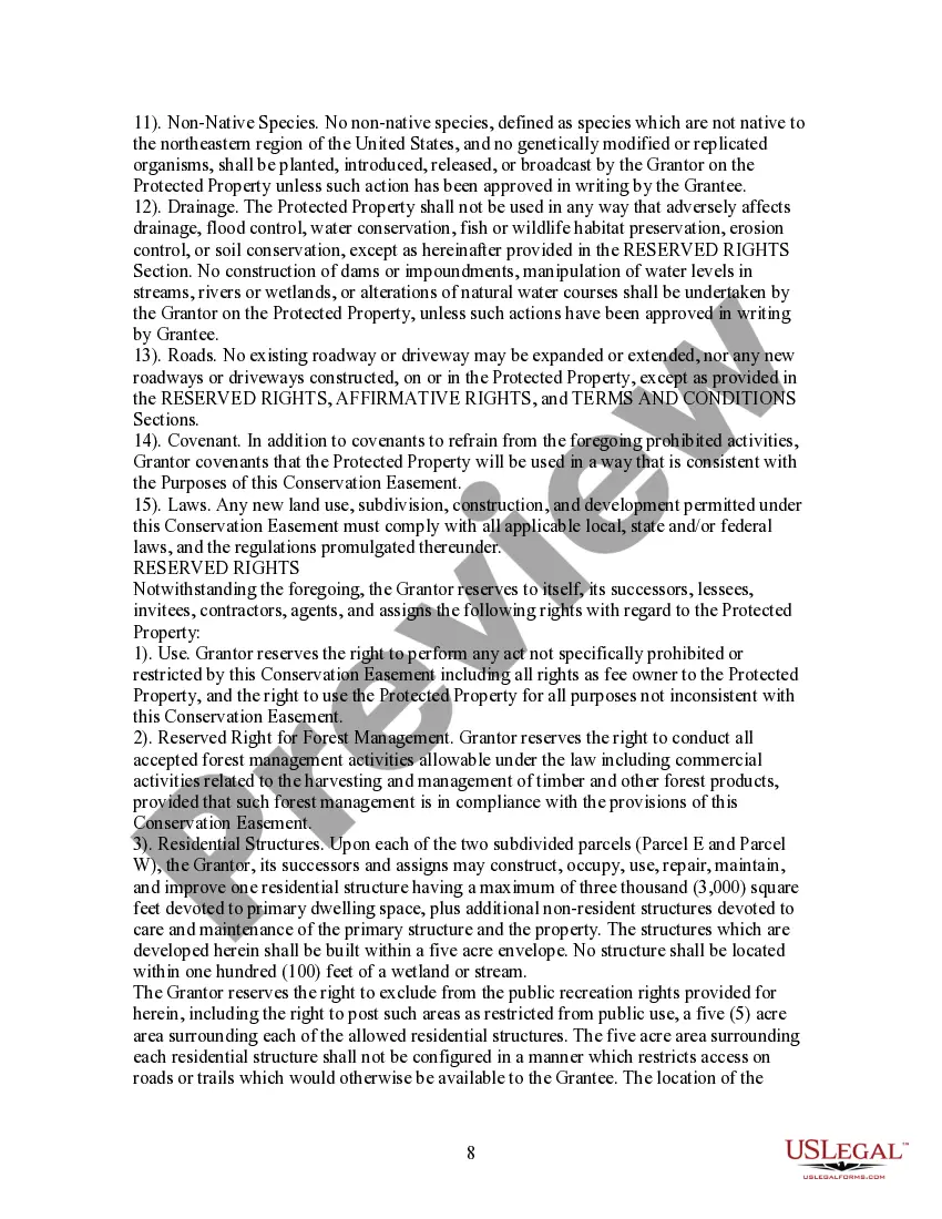 Get Deed of Conservation Easement for Open Space and Development Preview Deed of Conservation Easement for Open Space and Development