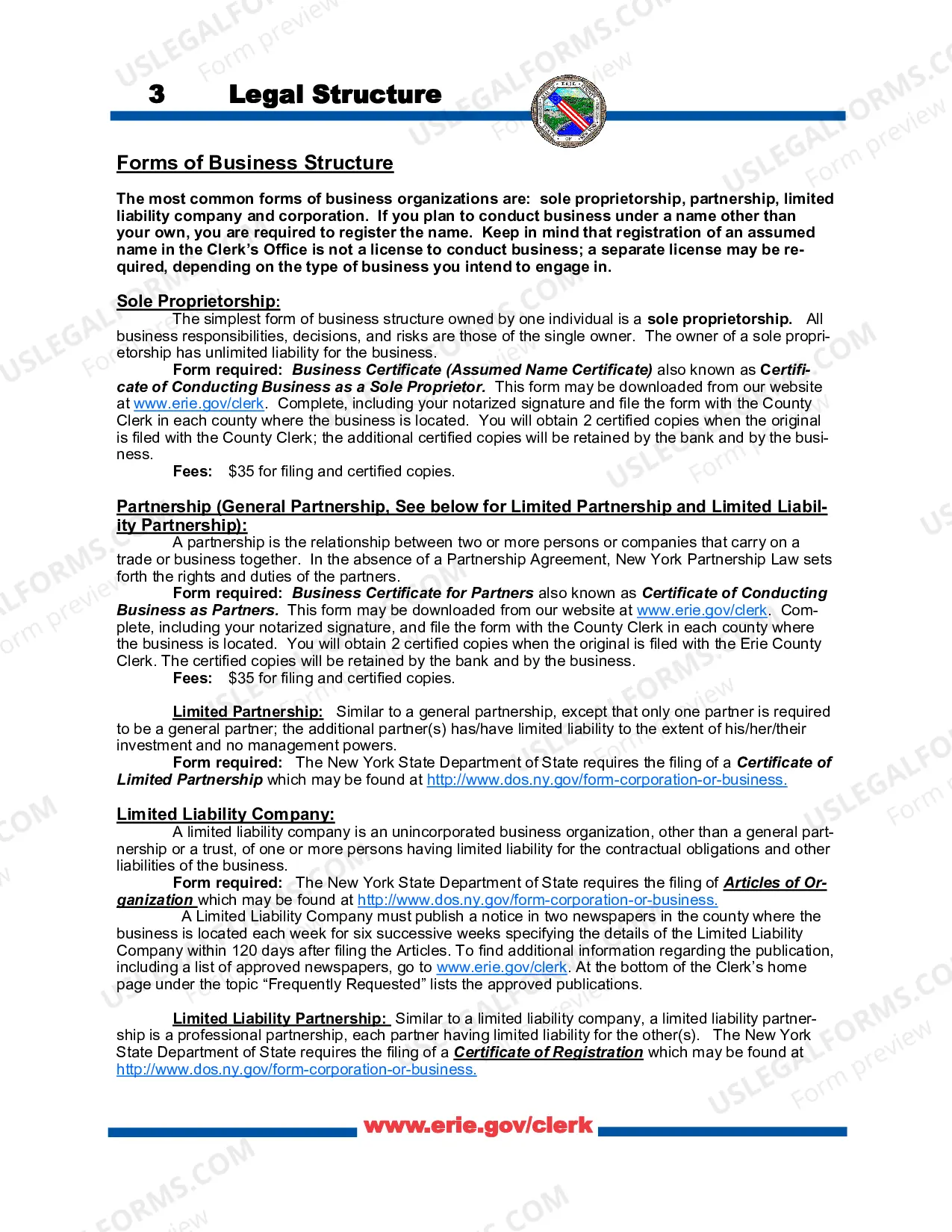 Preview Starting Your New Business Brochure