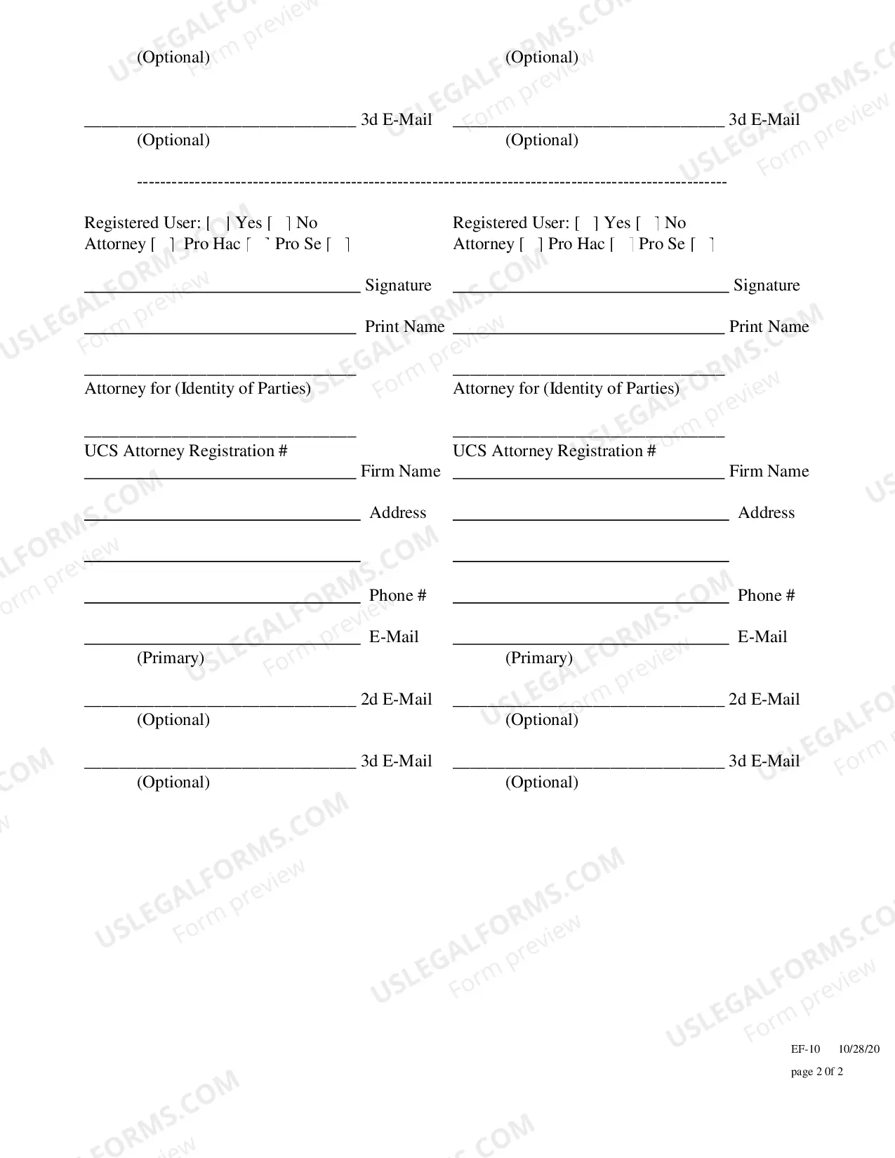 Preview Stipulation and Consent to E-Filing