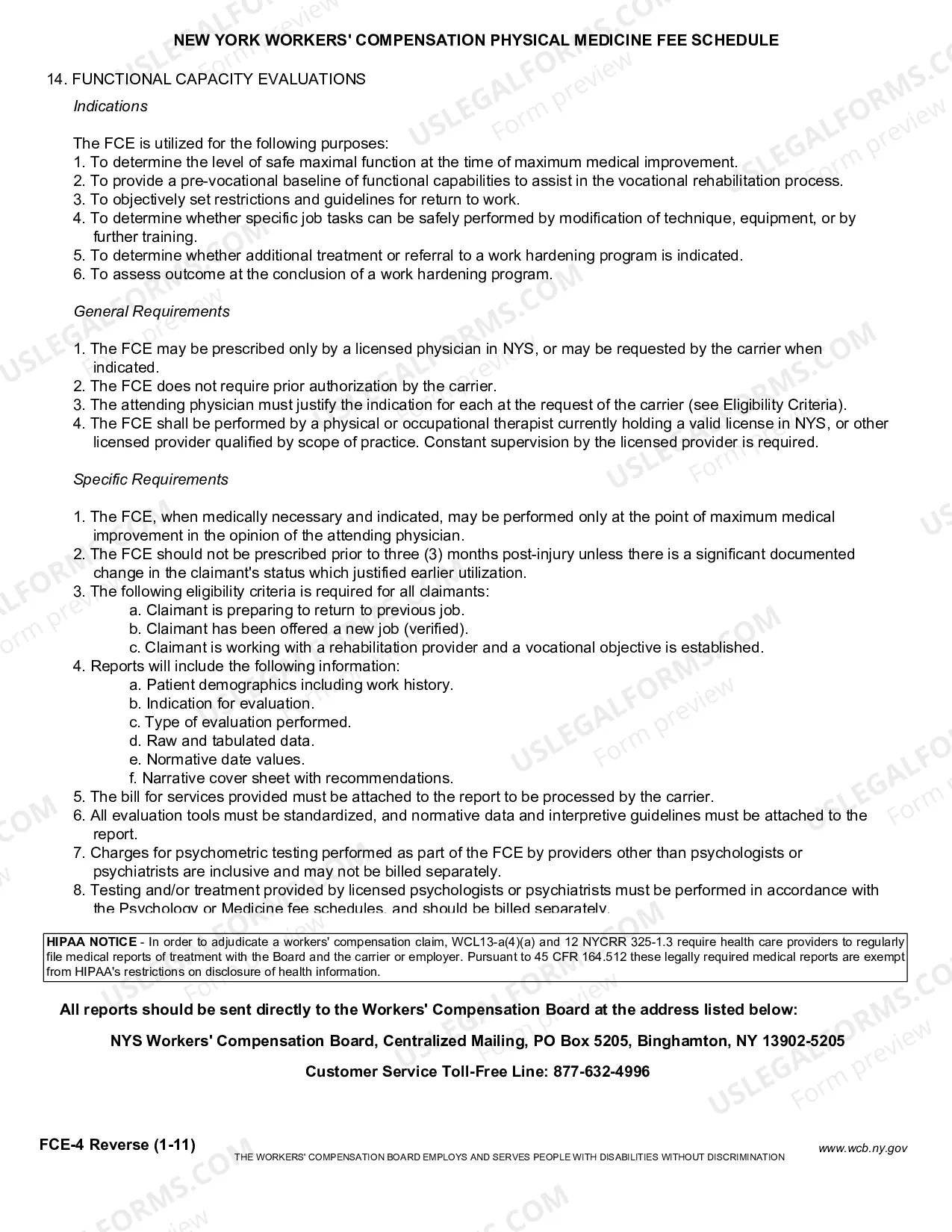Preview Practitioners Report of Functional Capacity Evaluation