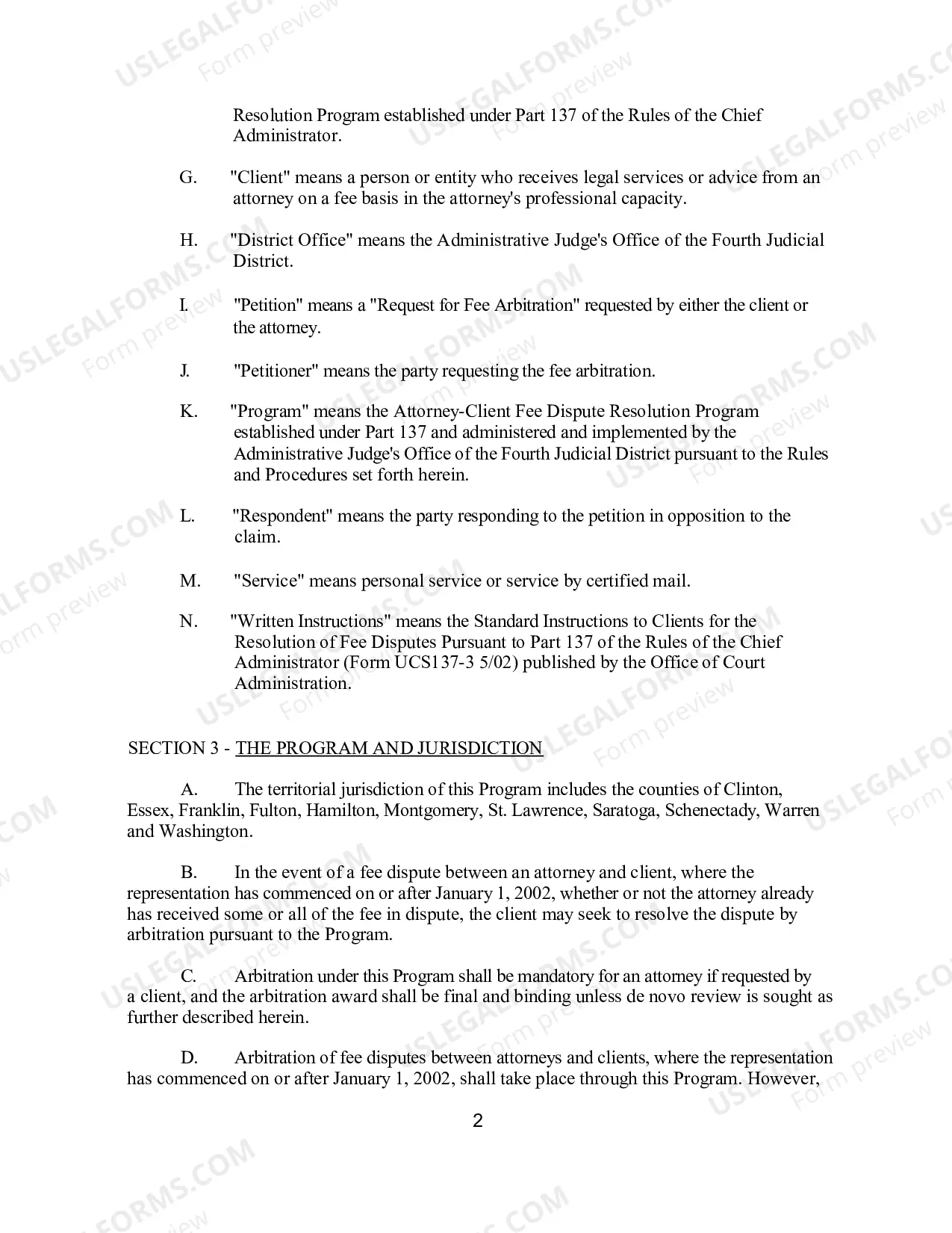 Preview Packet for Dispute over Refund