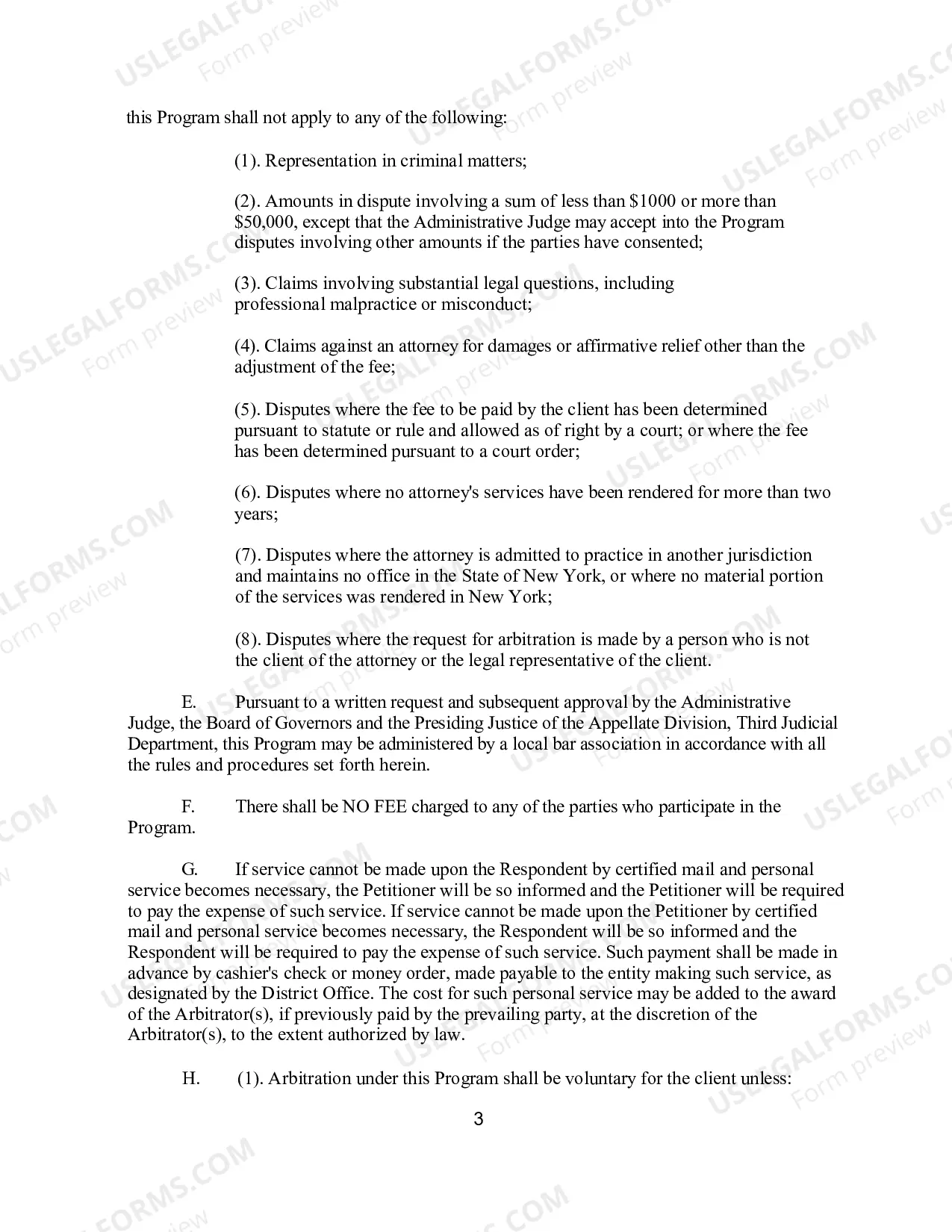 Preview Packet for Dispute over Refund