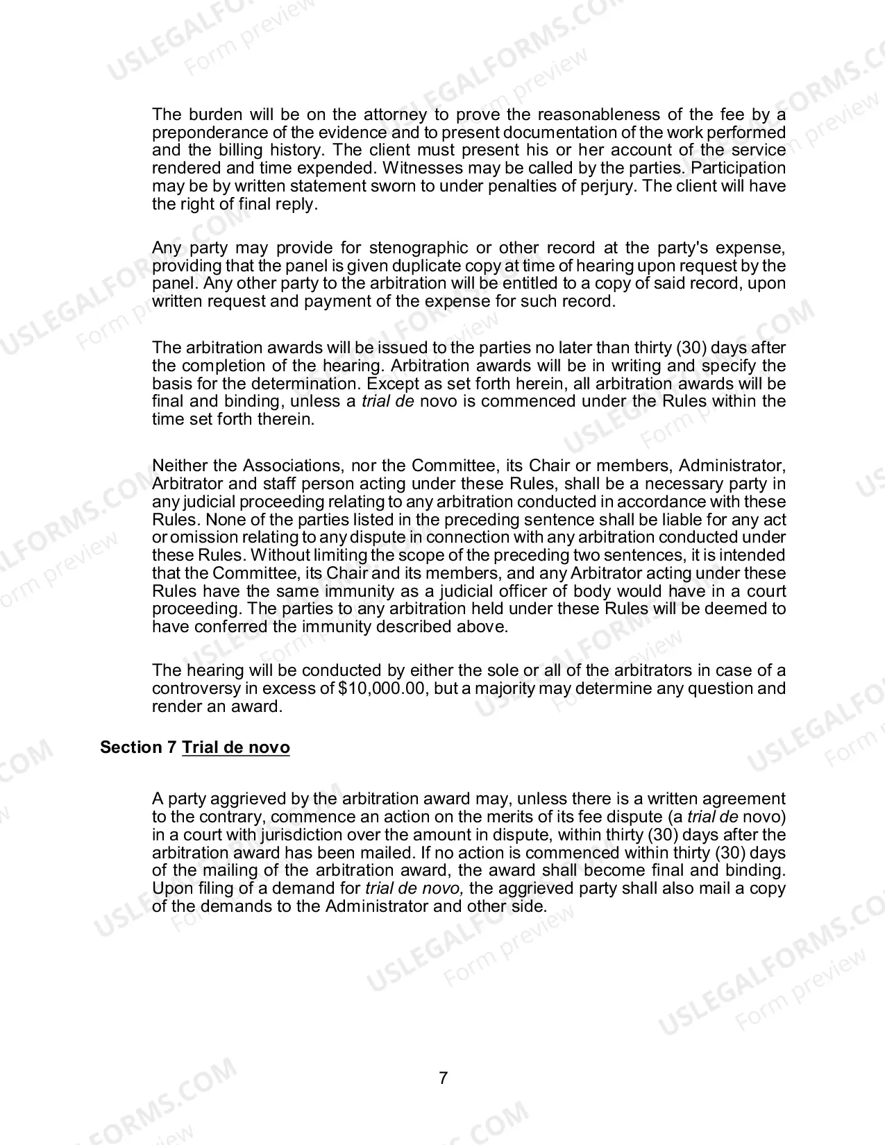 Preview Packet for Dispute over Refund