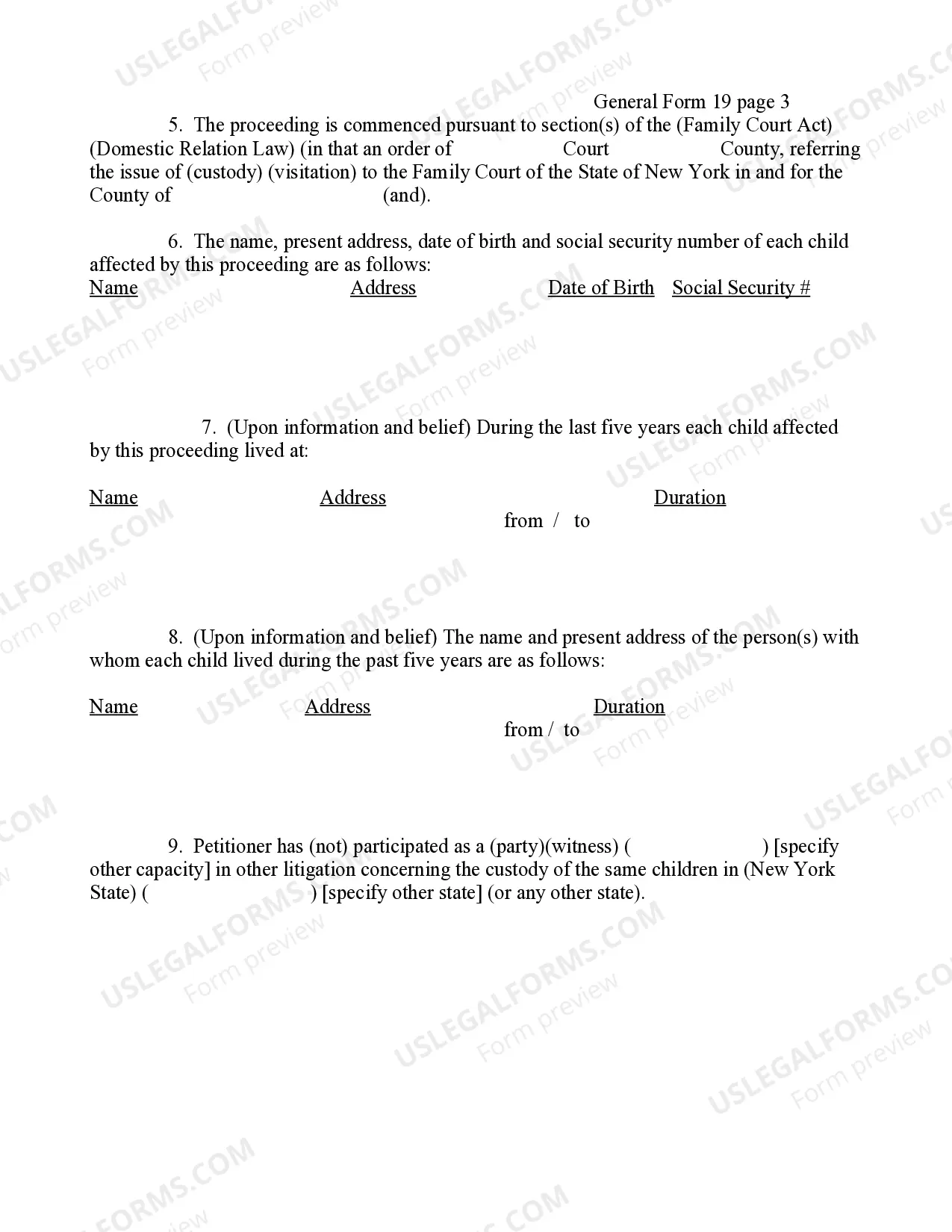 Preview Petition For Transfer of Proceeding Concerning An Indian Child