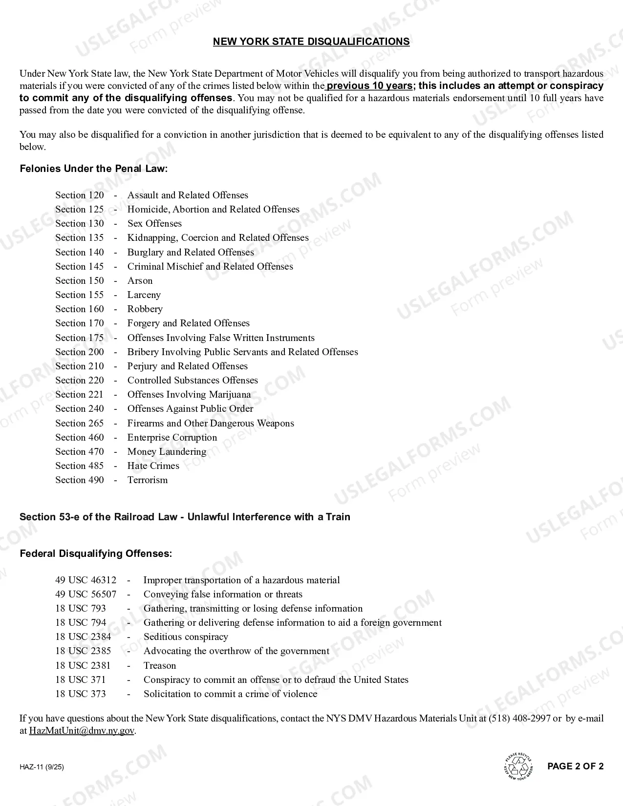 Preview Important Information about Hazardous Materials Endorsement