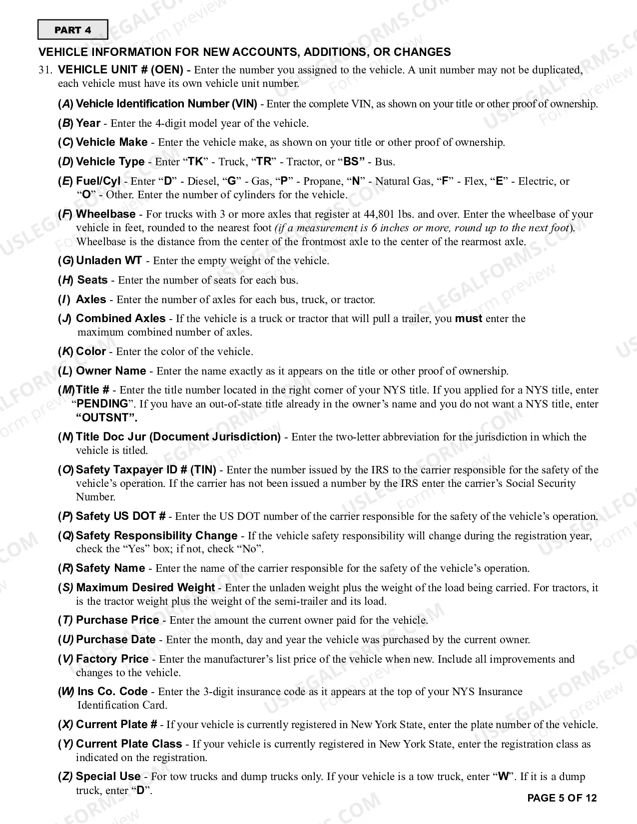 Preview Application Booklet for International Registration Plan