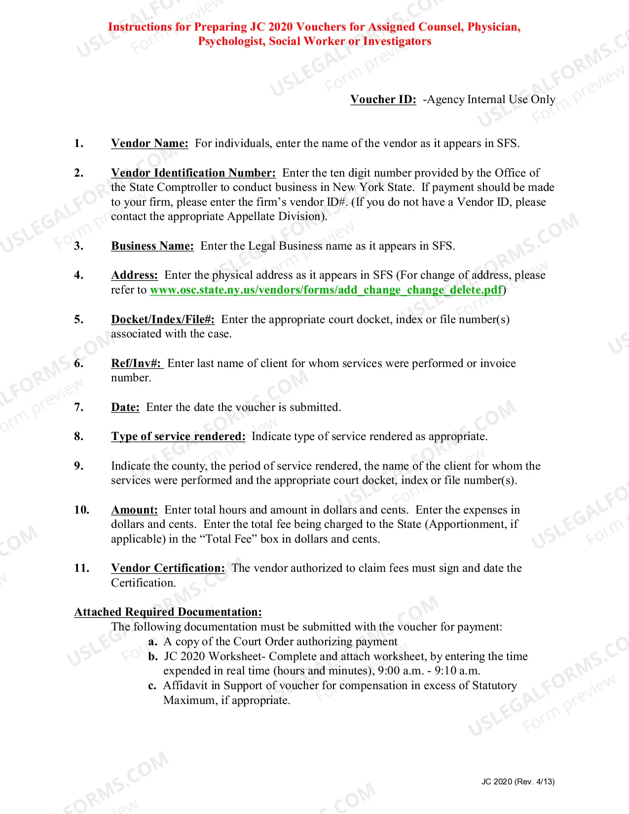 Preview Voucher For Assigned Counsel Psychiatrist Or Physician
