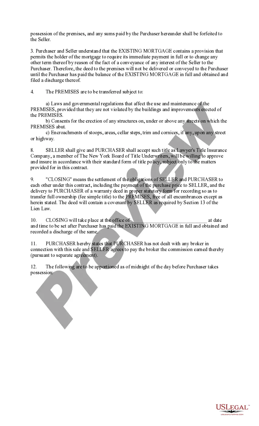 Preview Contract of Sale