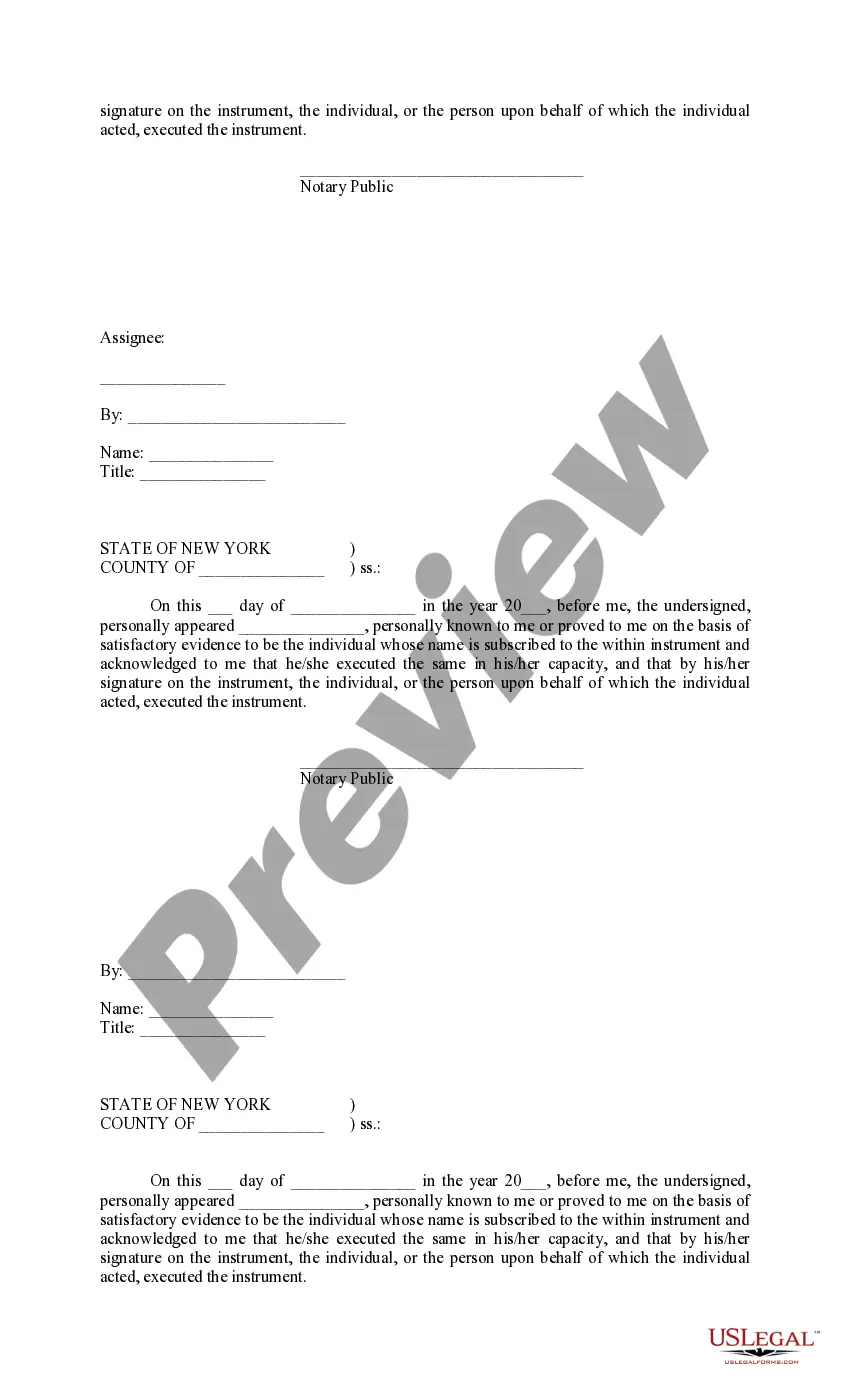 Preview Partial Assignment and Assumption of Easement