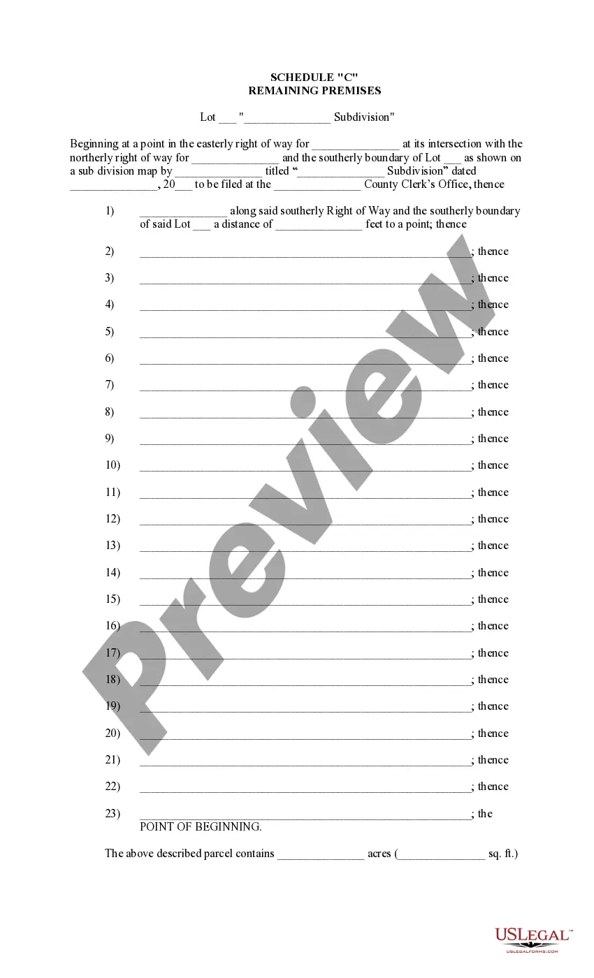 Preview Partial Release of Notice of Lending
