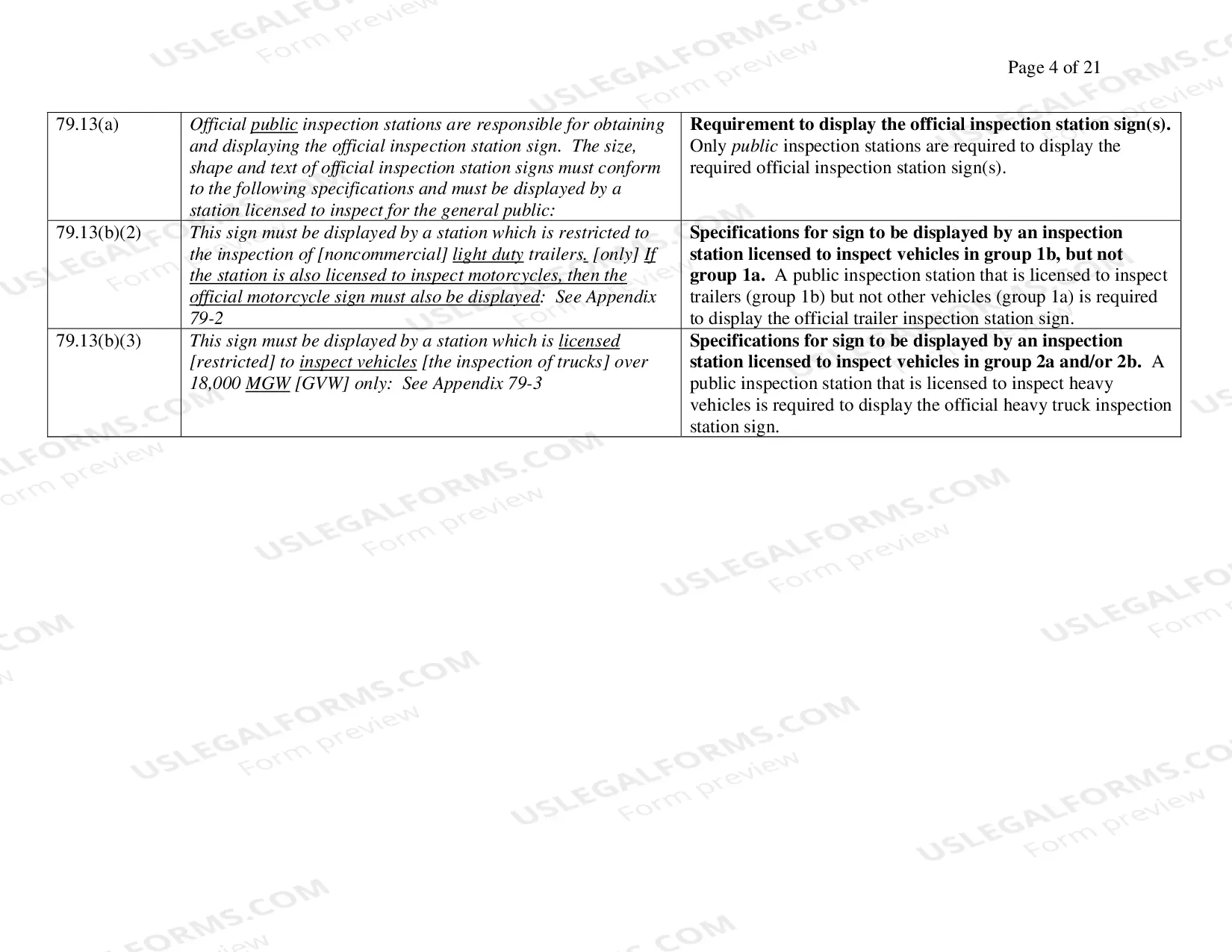 Preview NYS Motor Vehicle Inspection Regulations Amendment Small Business Regulation Guide