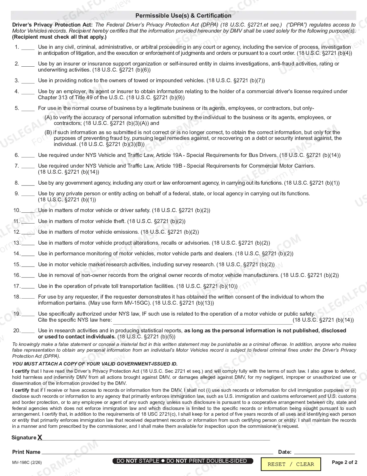 Preview Request For Copy of Accident Report