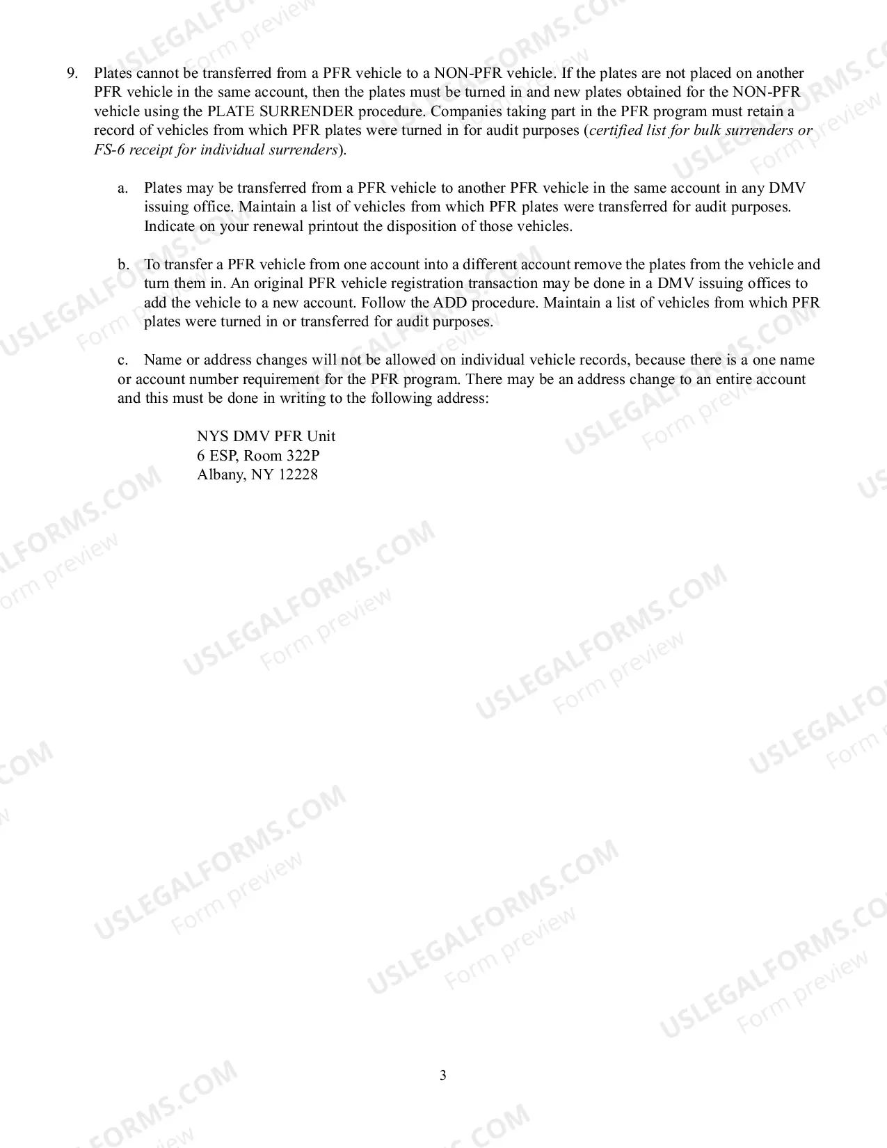 Preview Permanent Fleet Registration Program Guide