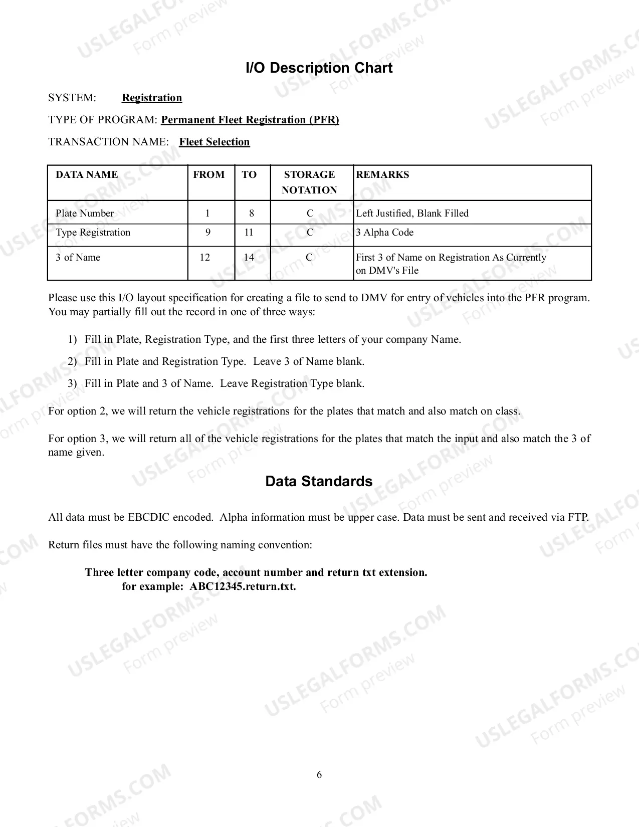 Preview Permanent Fleet Registration Program Guide