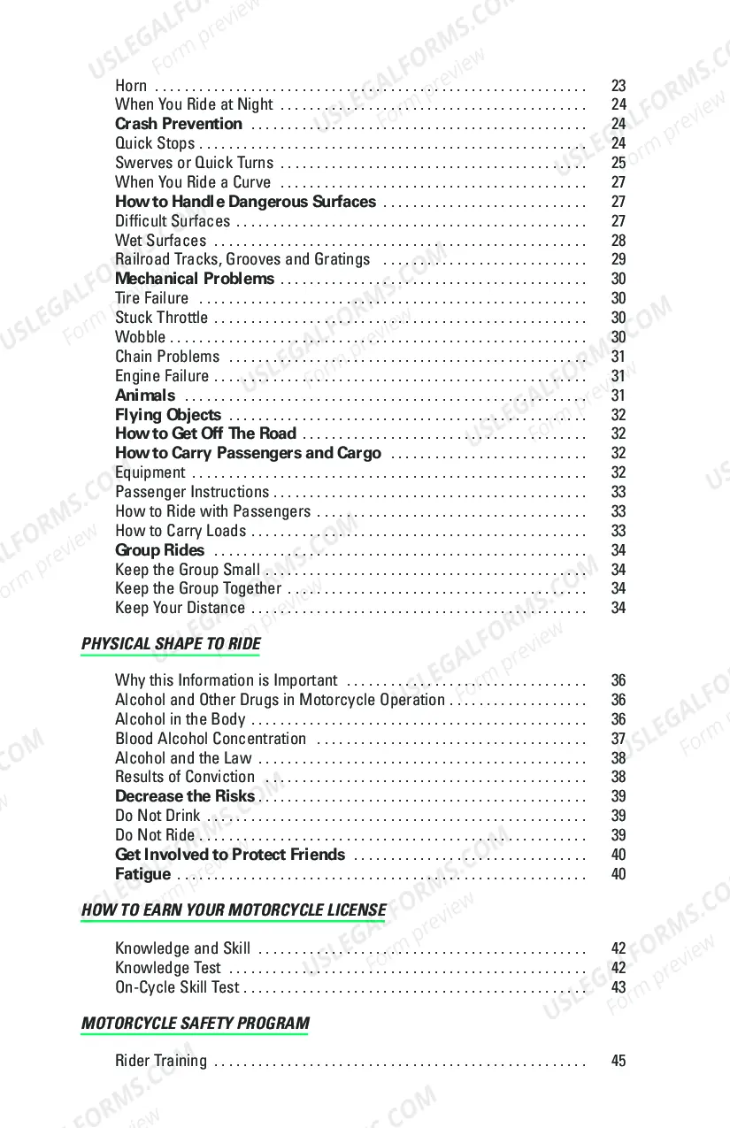 Preview NYS Motorcycle Manual - Print version