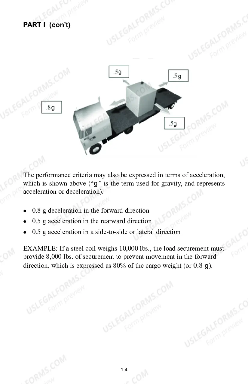 Preview Driver's Manual for the Safe Securement of Metal Coils and Other Cargo