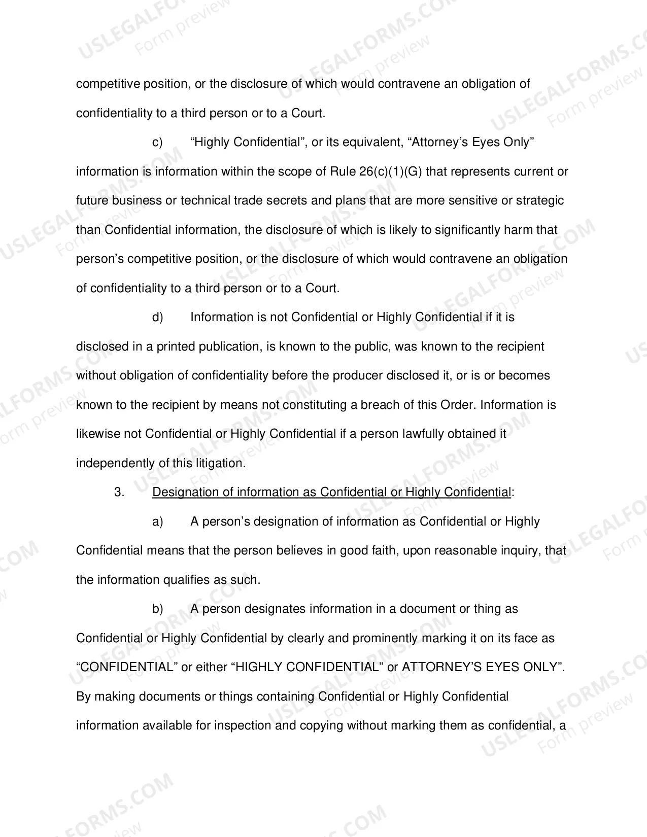 Preview Patent Protective Order