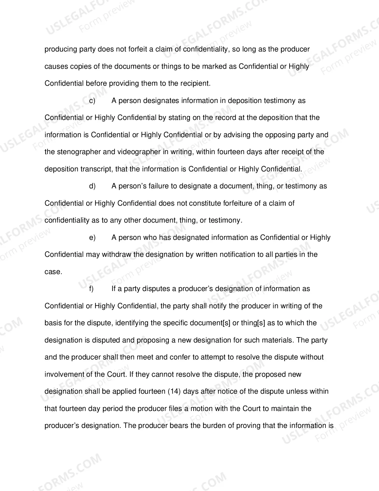 Preview Patent Protective Order