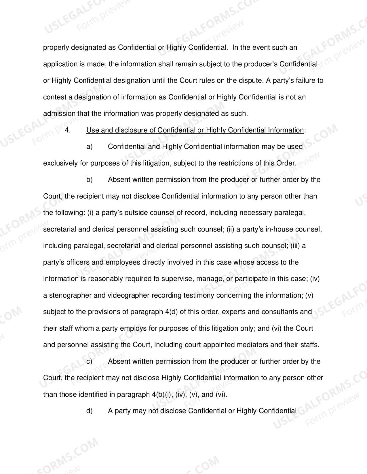 Preview Patent Protective Order